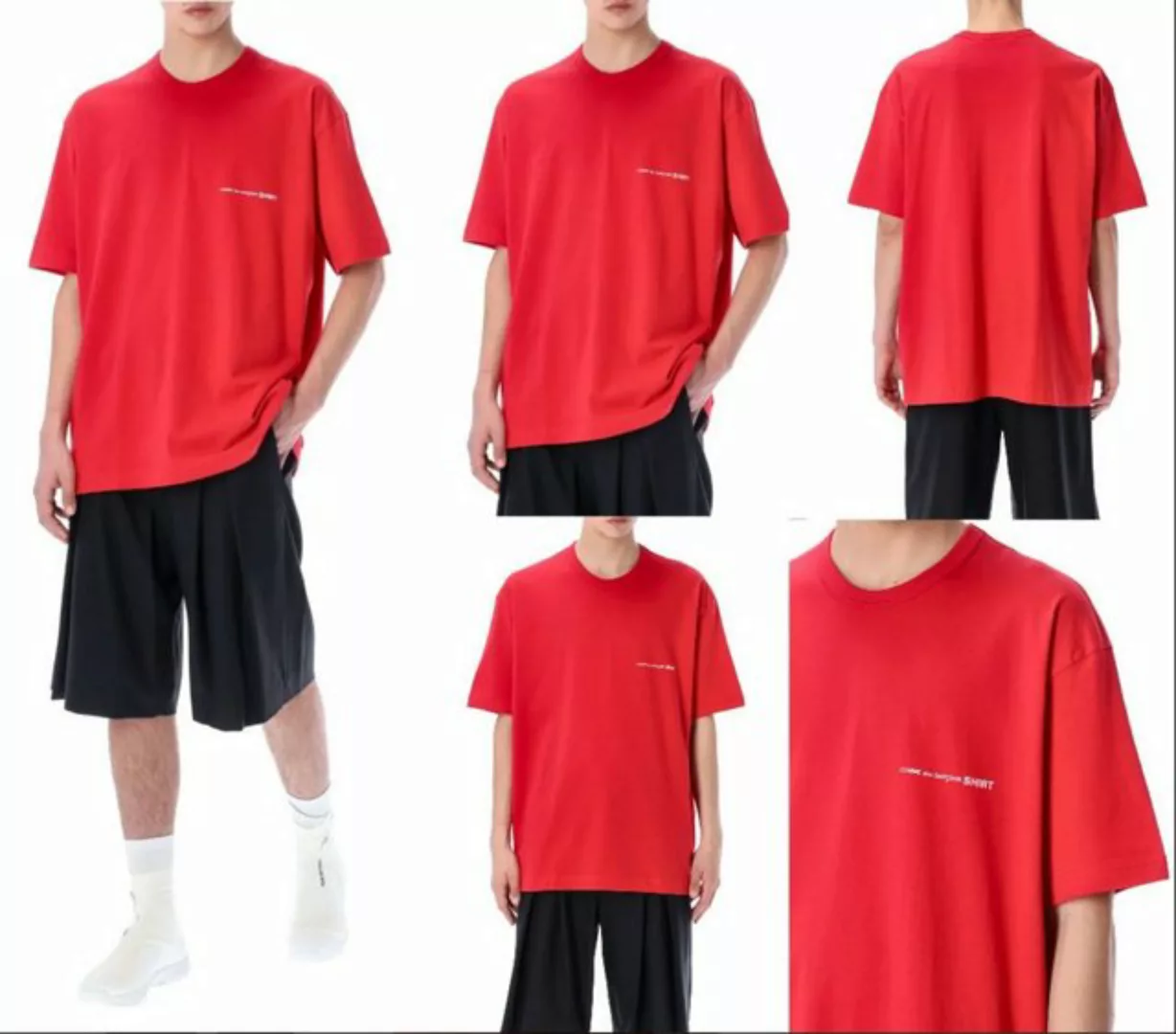 COMME des GARÇONS T-Shirt COMME DES GARÇONS Cotton Jersey T-shirt Shirt Reg günstig online kaufen
