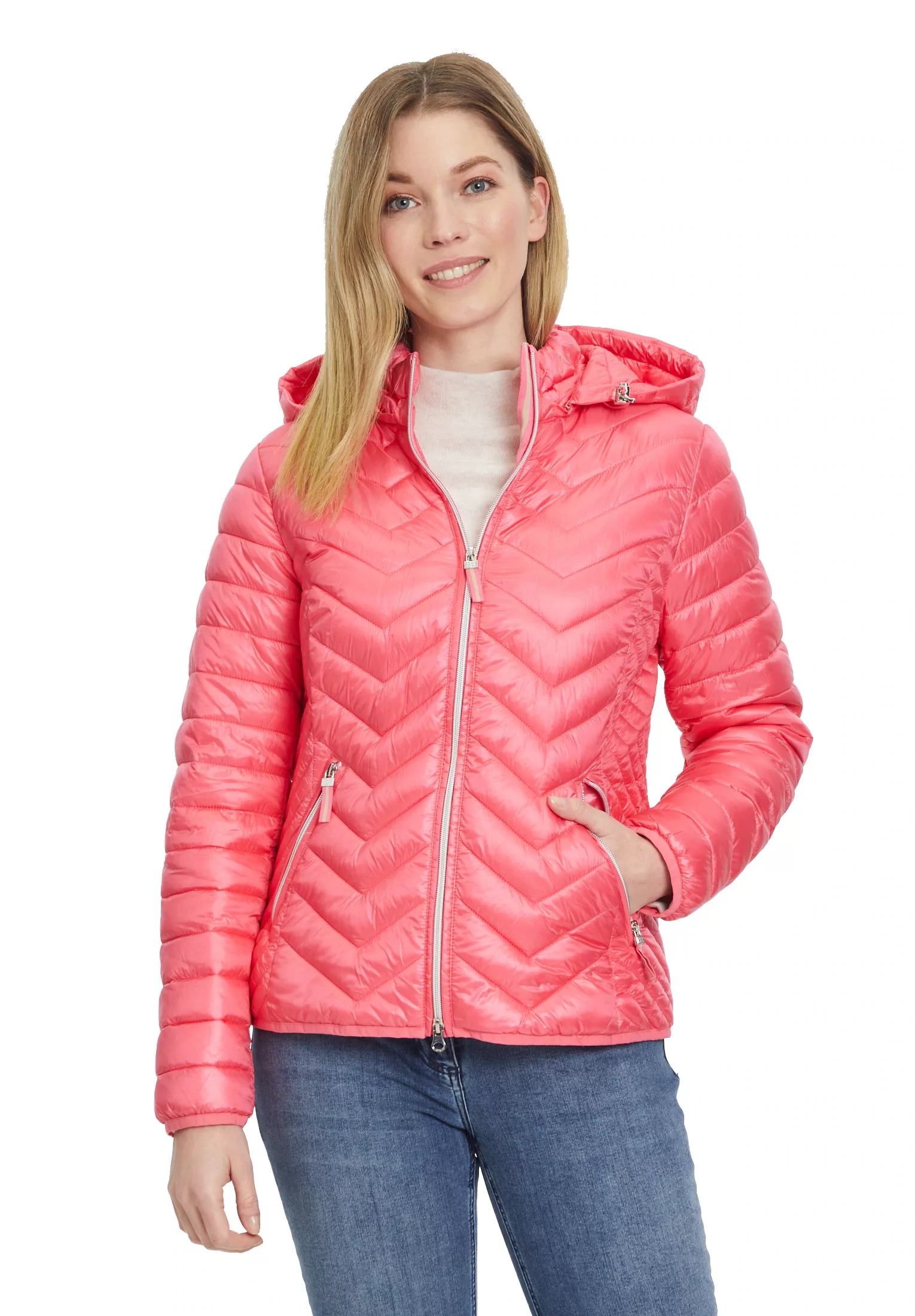 Betty Barclay Steppjacke "Betty Barclay Steppjacke mit abnehmbarer Kapuze", günstig online kaufen