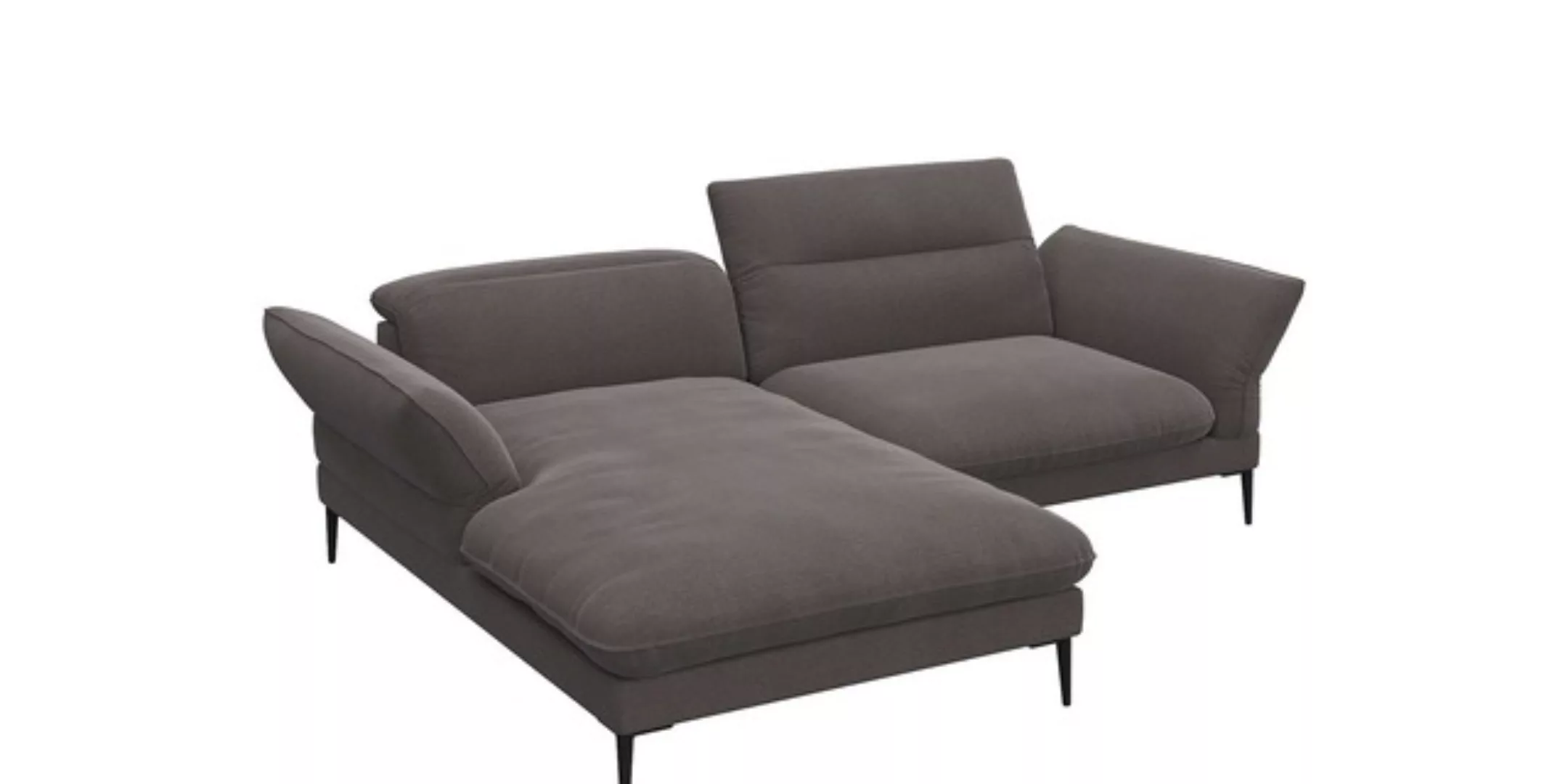 FLEXLUX Ecksofa »Salino, Funktionssofa mit Recamiere, Relaxsofa, Ecksofa«, günstig online kaufen