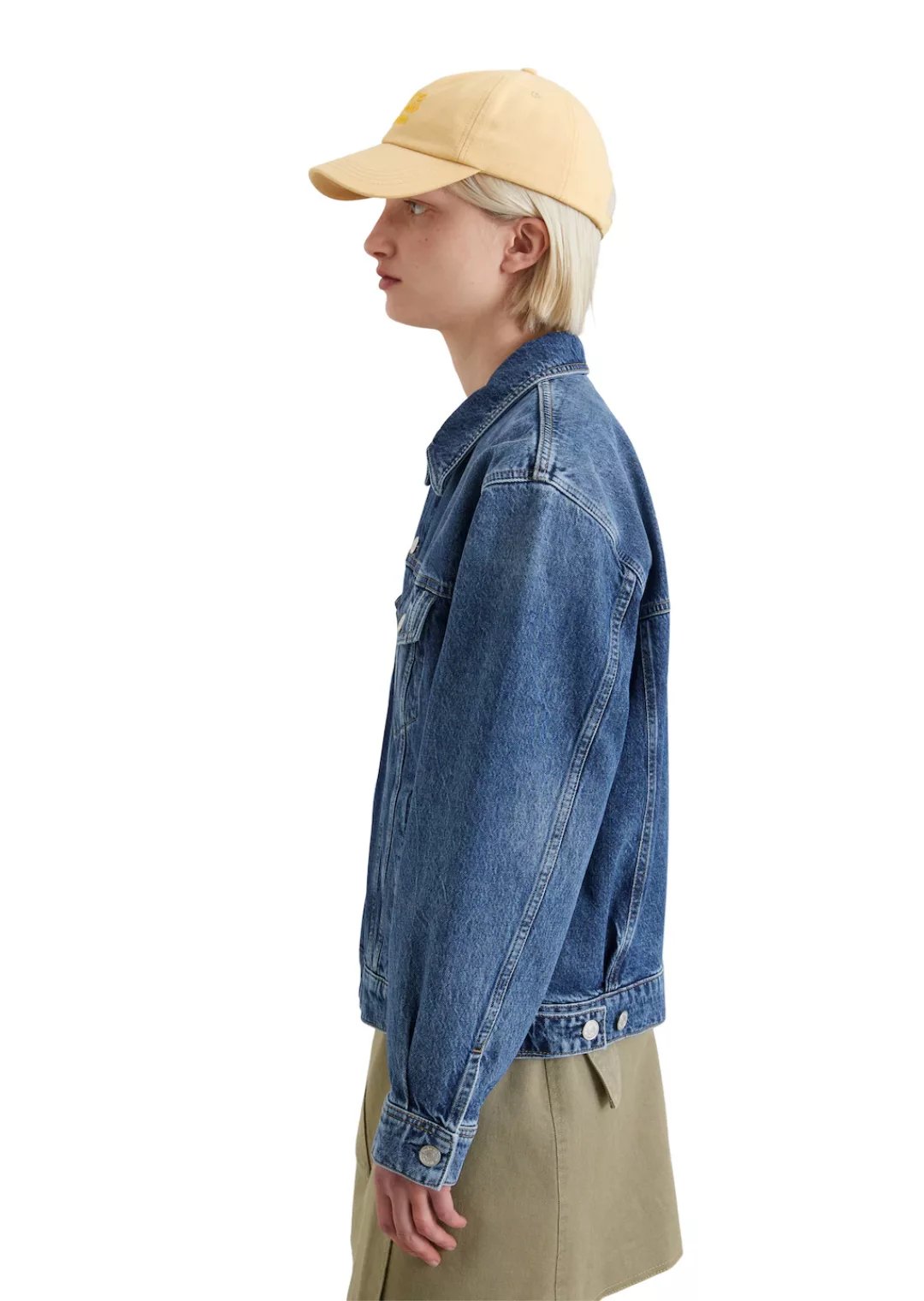 Marc OPolo DENIM Jeansjacke "aus Organic Cotton", ohne Kapuze günstig online kaufen