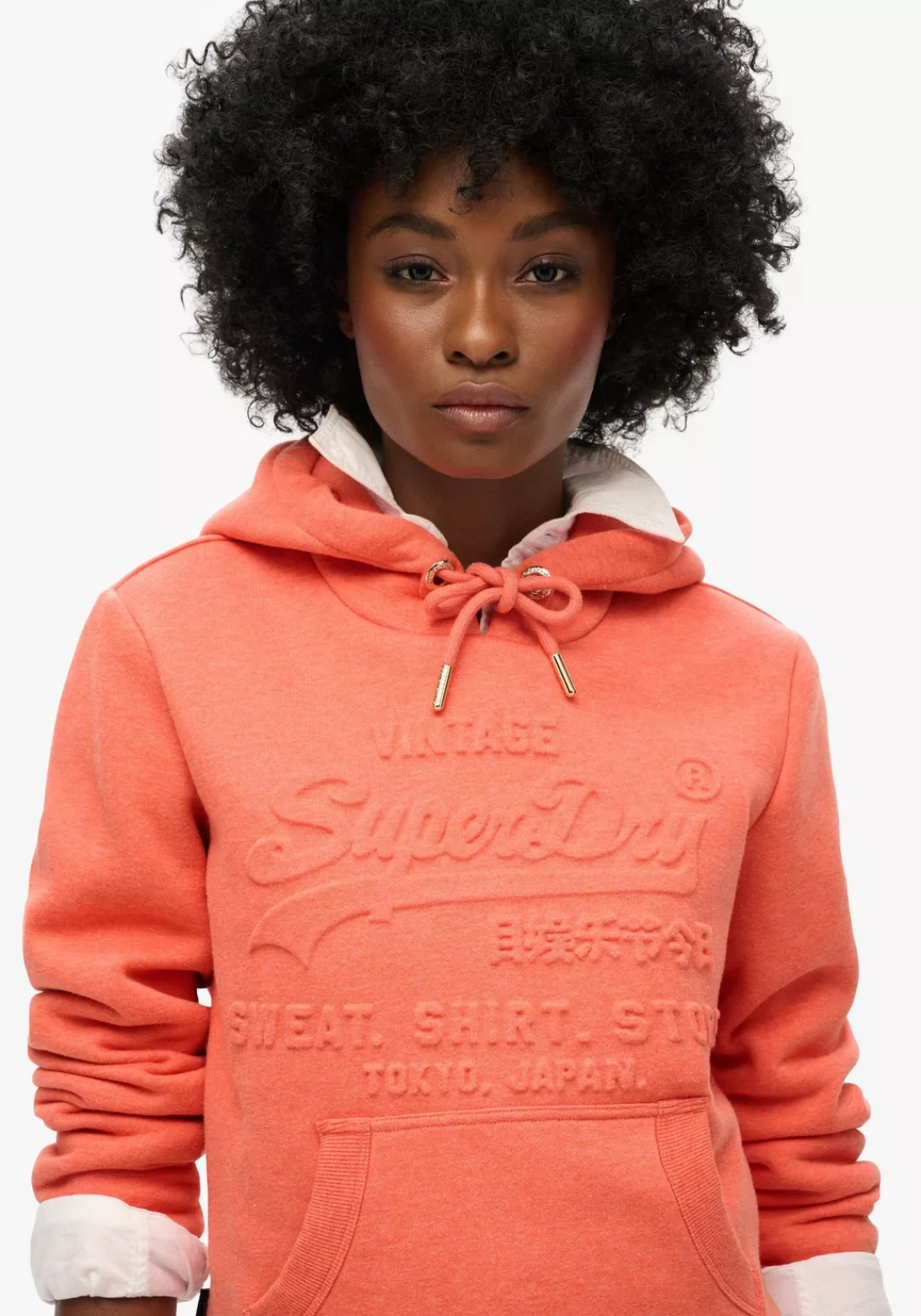 Superdry Kapuzensweatshirt EMBOSSED VL GRAPHIC HOODIE günstig online kaufen