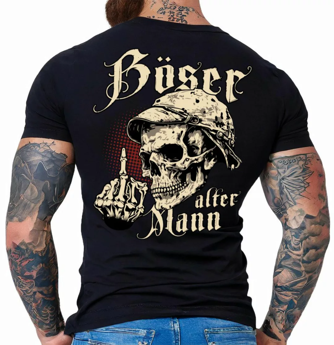 LOBO NEGRO® T-Shirt für den etwas älteren Nörgler: Böser Alter Mann günstig online kaufen