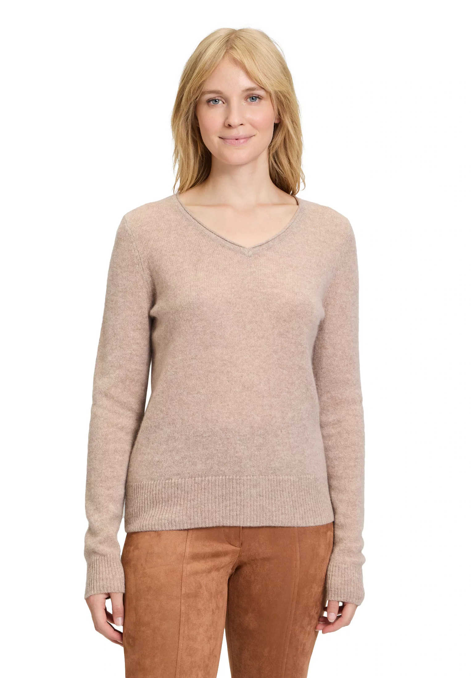 Betty Barclay Strickpullover Betty Barclay Kaschmir-Pullover mit V-Ausschni günstig online kaufen