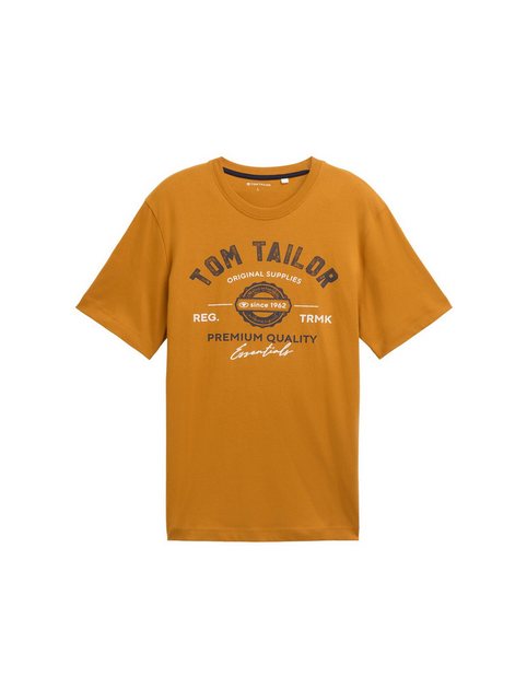 TOM TAILOR T-Shirt T-Shirt mit Logo Print günstig online kaufen