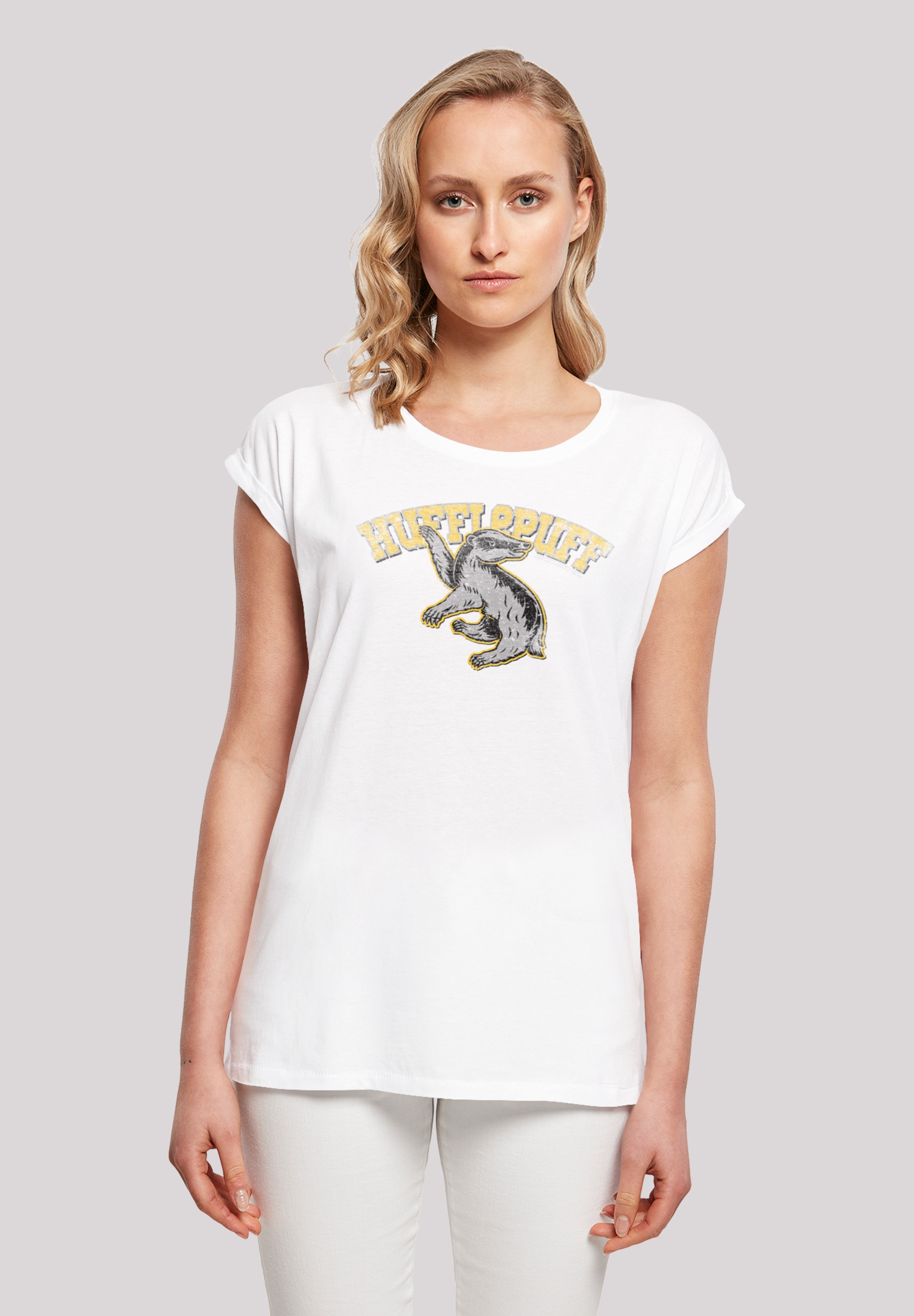 F4NT4STIC T-Shirt "Harry Potter Hufflepuff Sport Emblem", Print günstig online kaufen