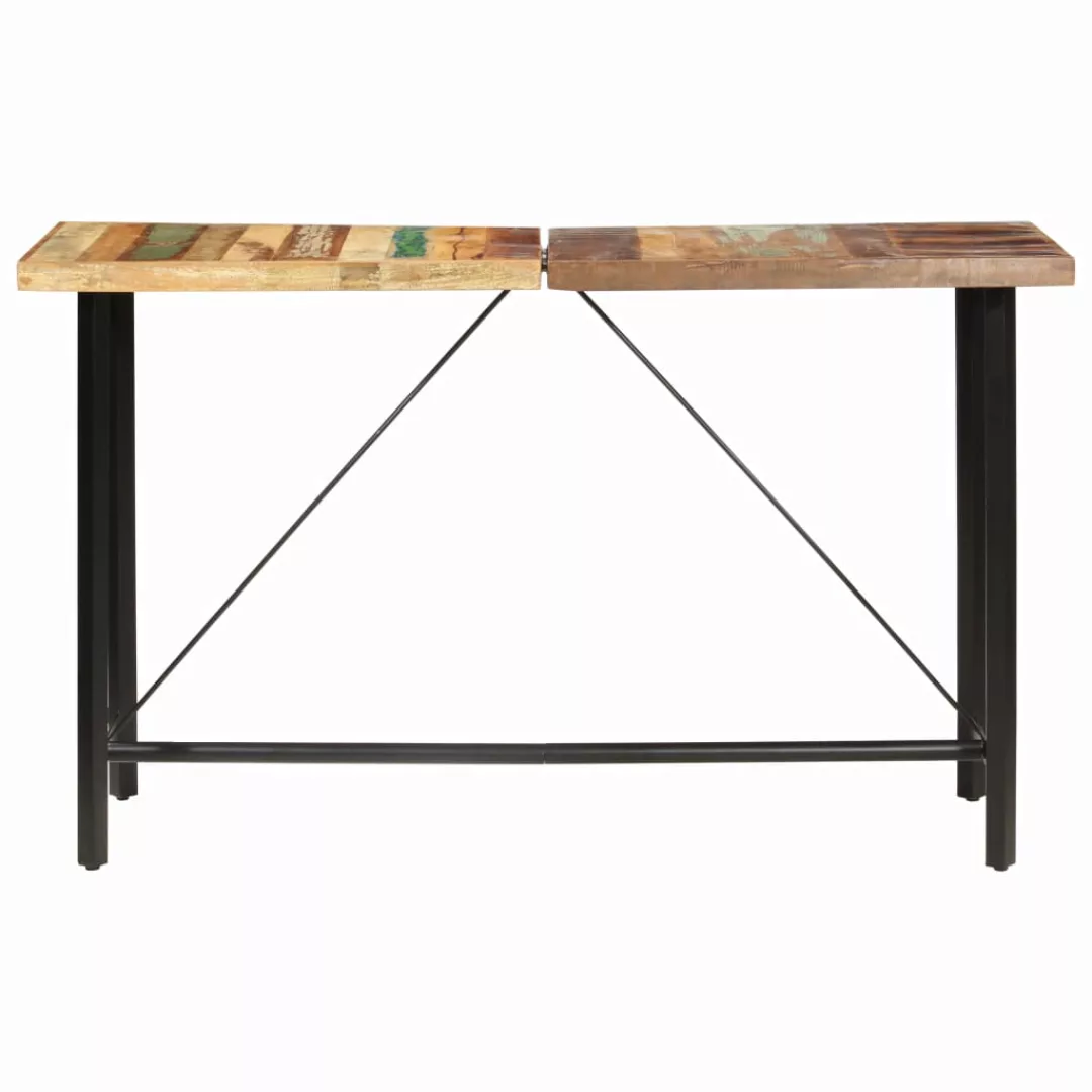 Bartisch 180 X 70 X 107 Cm Recyceltes Massivholz günstig online kaufen