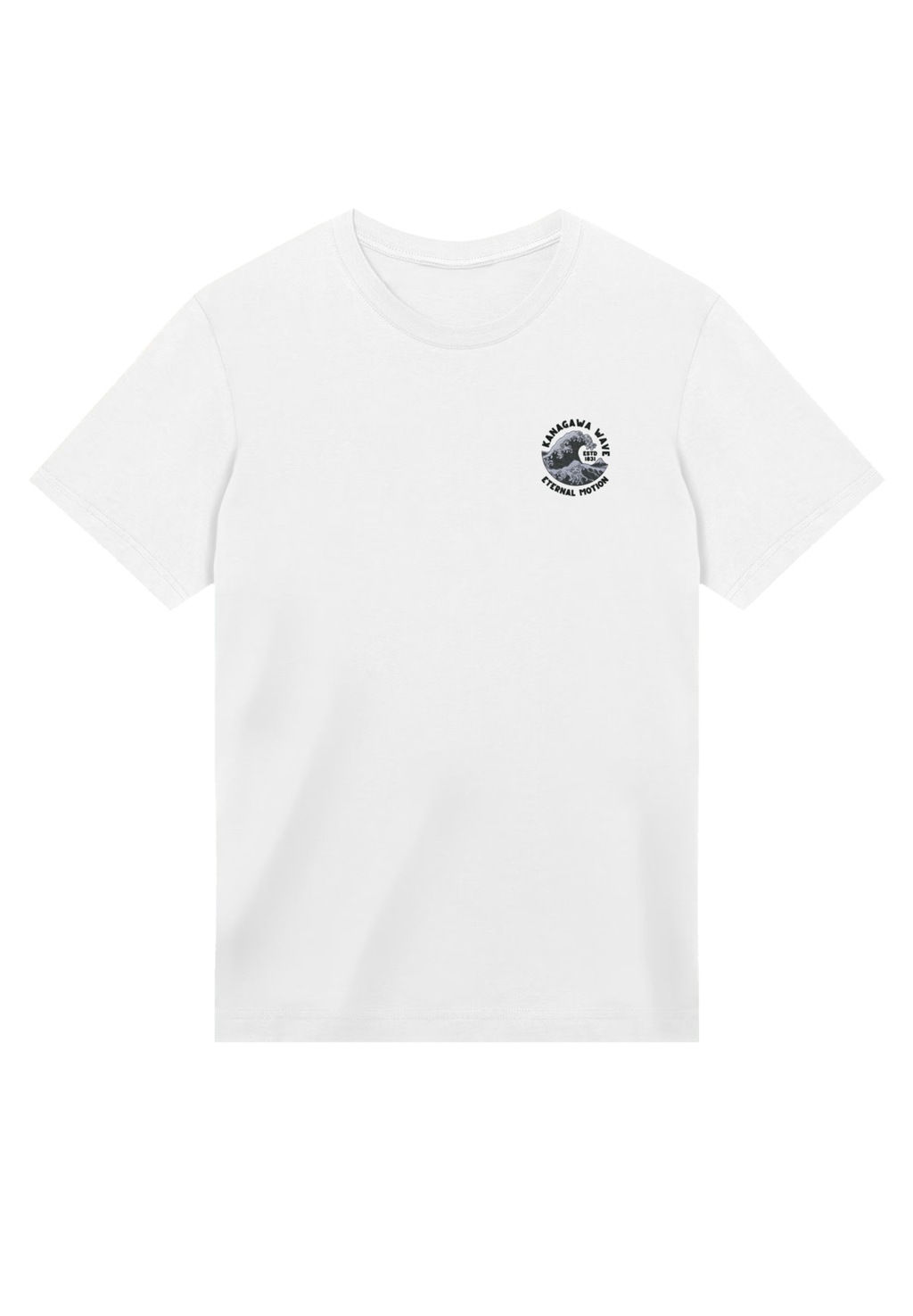 F4NT4STIC T-Shirt "Kanagawa Wave Stickerei", Premium Qualität günstig online kaufen