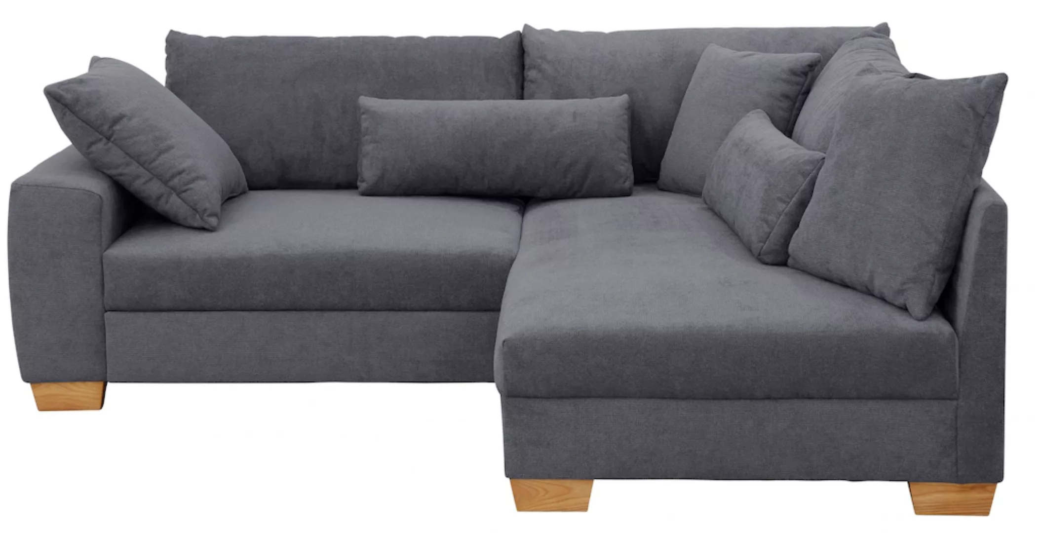 Home affaire Ecksofa "DuraSpring", mit Taschenfederkern, bis 140 kg belastb günstig online kaufen