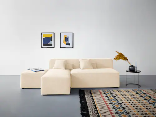 andas Ecksofa "Sundstrup L-Form", Modulserie, individuelle Zusammenstellung günstig online kaufen