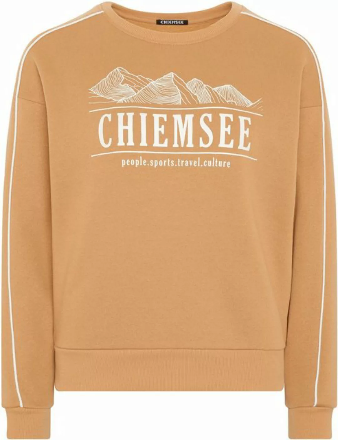 Chiemsee Sweatshirt Sweater in V-Shape mit Printmotiv 1 günstig online kaufen