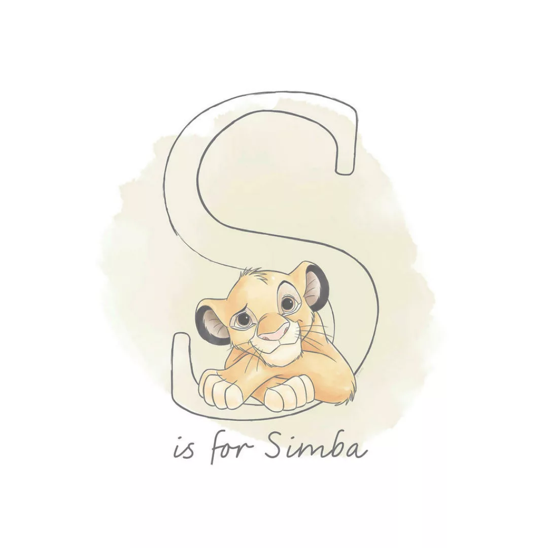 Komar Wandbild S like Simba Disney B/L: ca. 30x40 cm günstig online kaufen