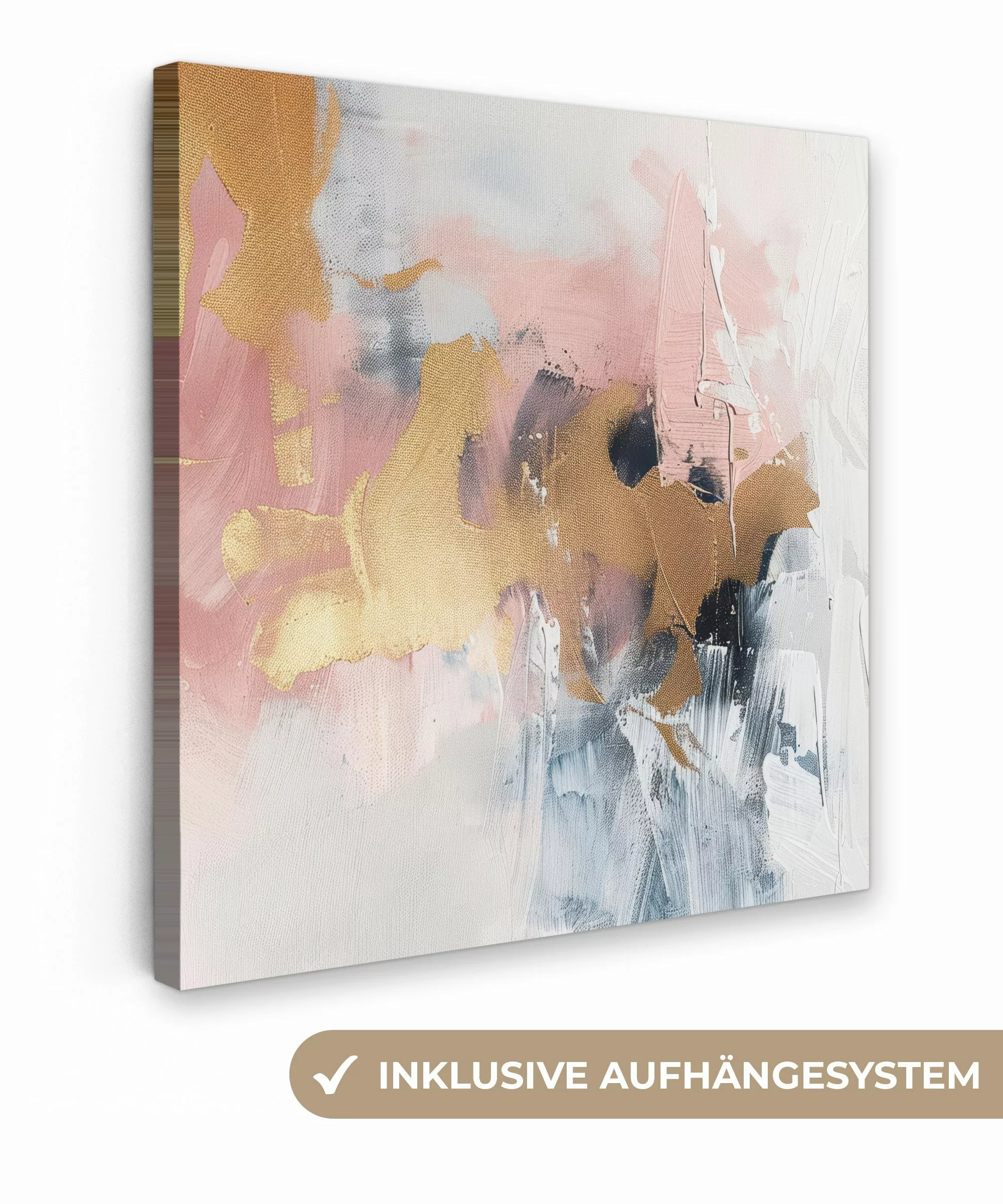 OneMillionCanvasses® Leinwandbild Abstrakt - Pastellfarben - günstig online kaufen