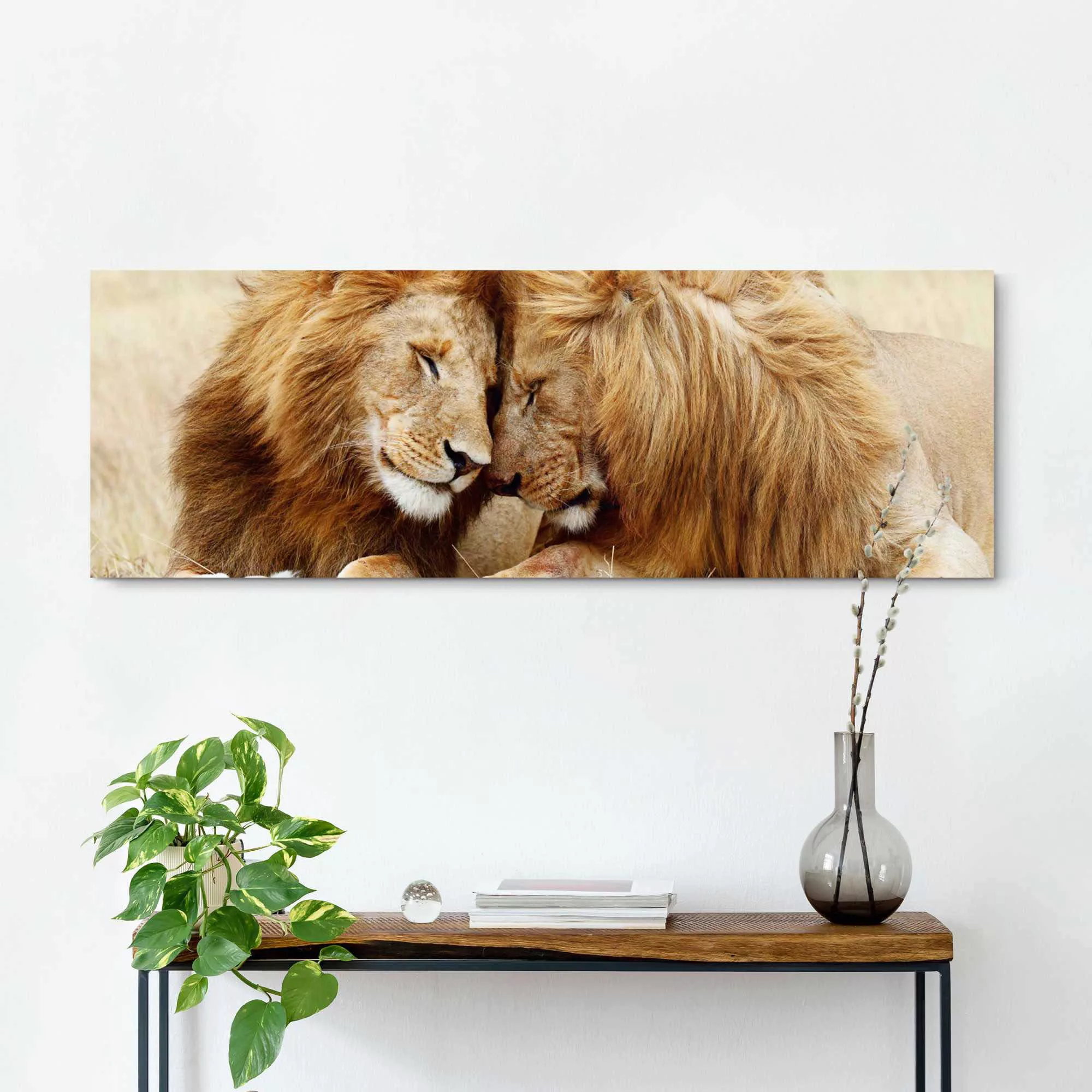 Reinders Wandbild "Löwenliebe" günstig online kaufen