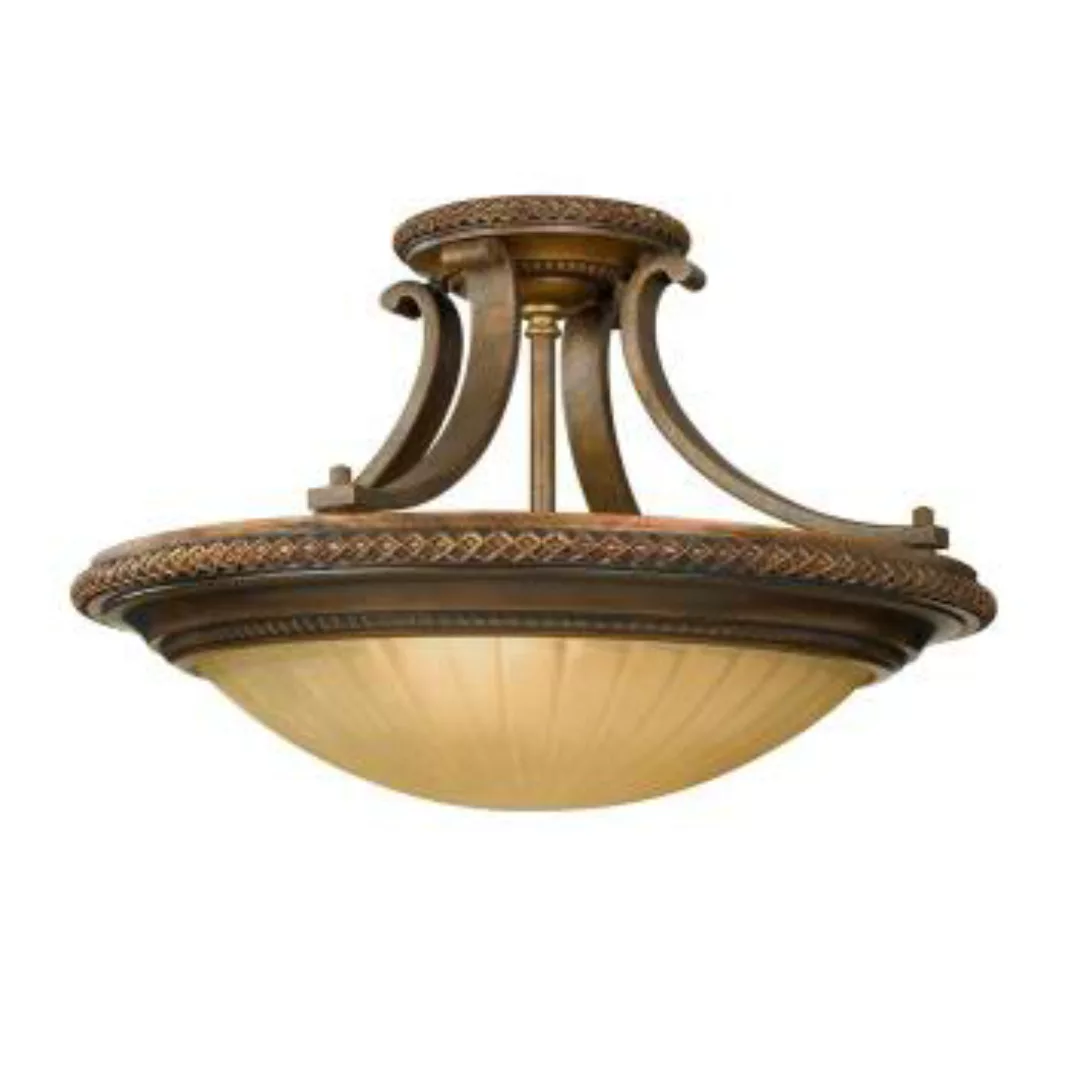 Deckenleuchte ANABELL 5 Bronze Ø46cm Design Lampe günstig online kaufen