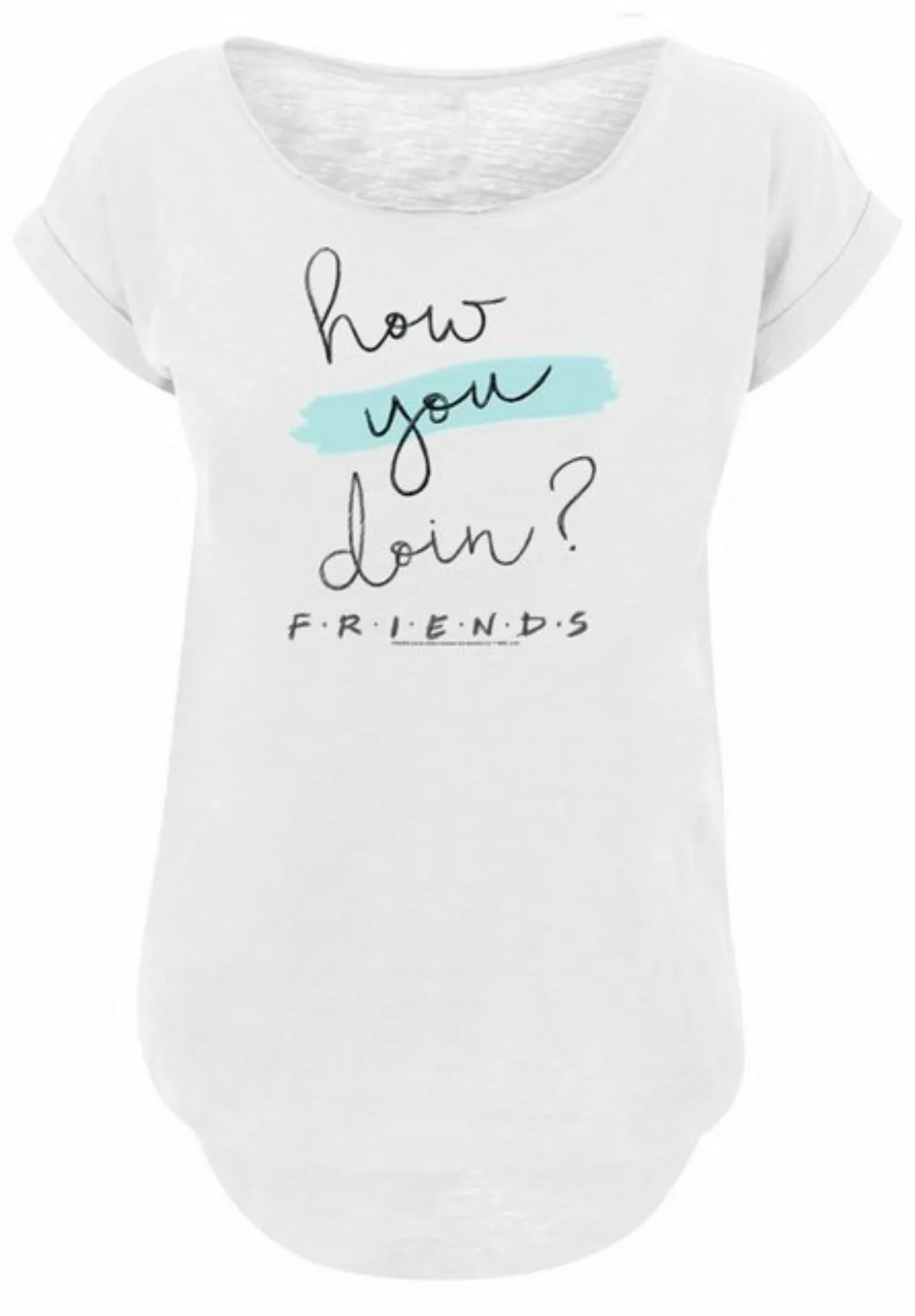 F4NT4STIC T-Shirt FRIENDS How You Doin? Handwriting Print günstig online kaufen