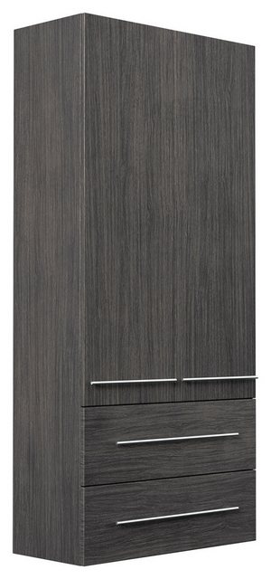 Magnolia Home Hochschrank Hochschrank XL anthrazit gemasert günstig online kaufen