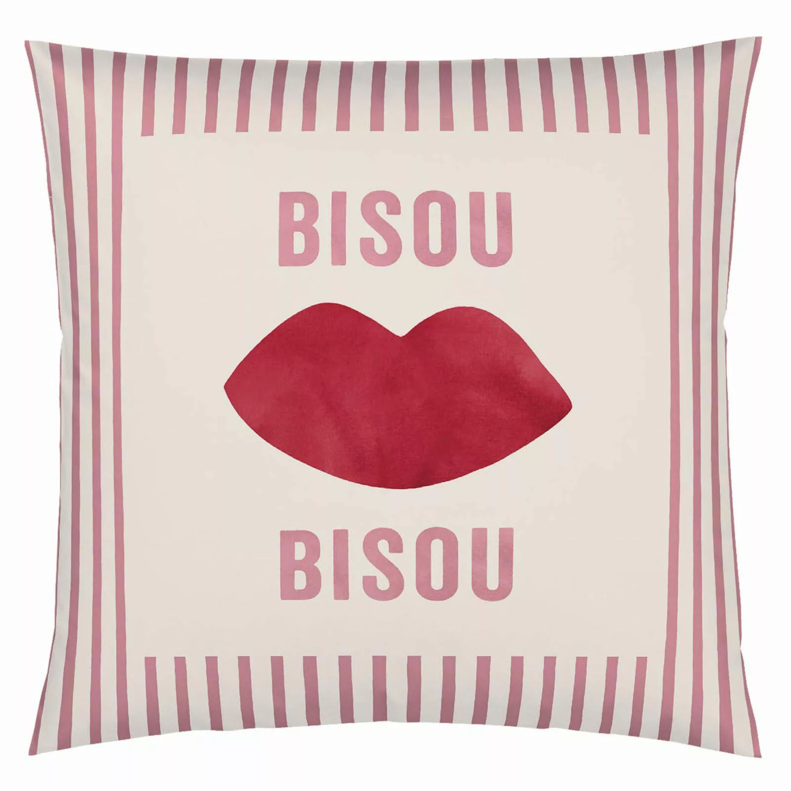 Elegante Kissenhülle Bisou, (1 Stück) günstig online kaufen