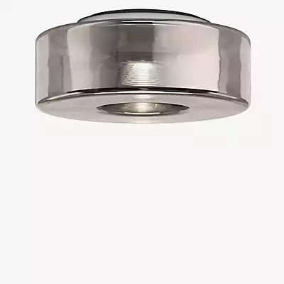 Serien Lighting Curling Deckenleuchte LED, glas - M - außendiffusor silber/ günstig online kaufen