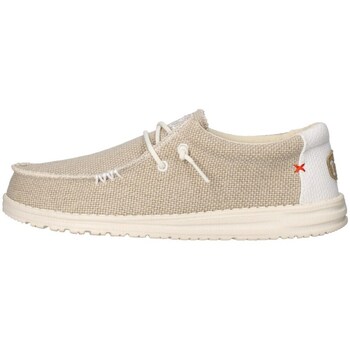 HEYDUDE  Herrenschuhe Wally Braided Bummler Mann Cremefarben günstig online kaufen
