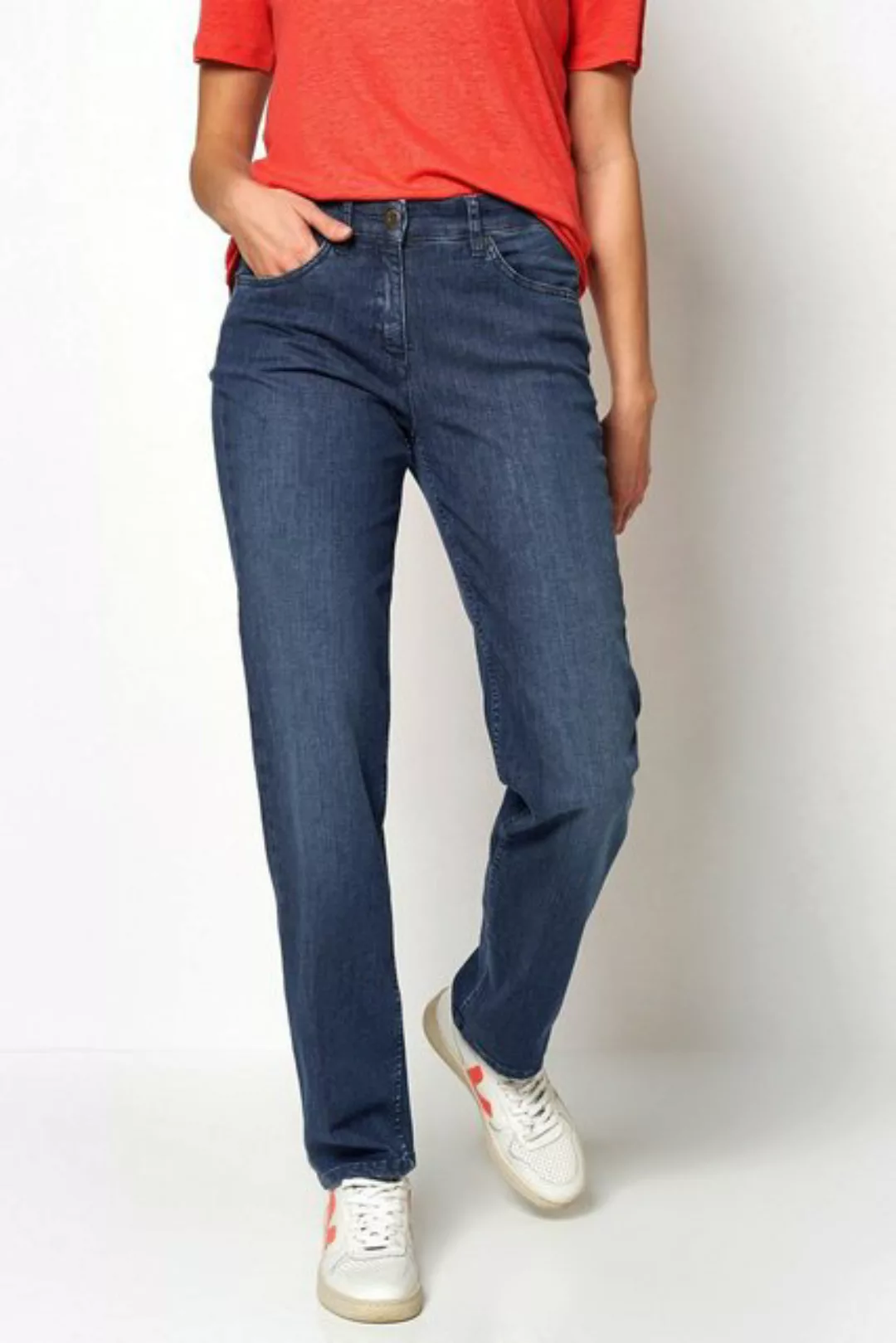 TONI 5-Pocket-Jeans Honey in entspannter Passform günstig online kaufen