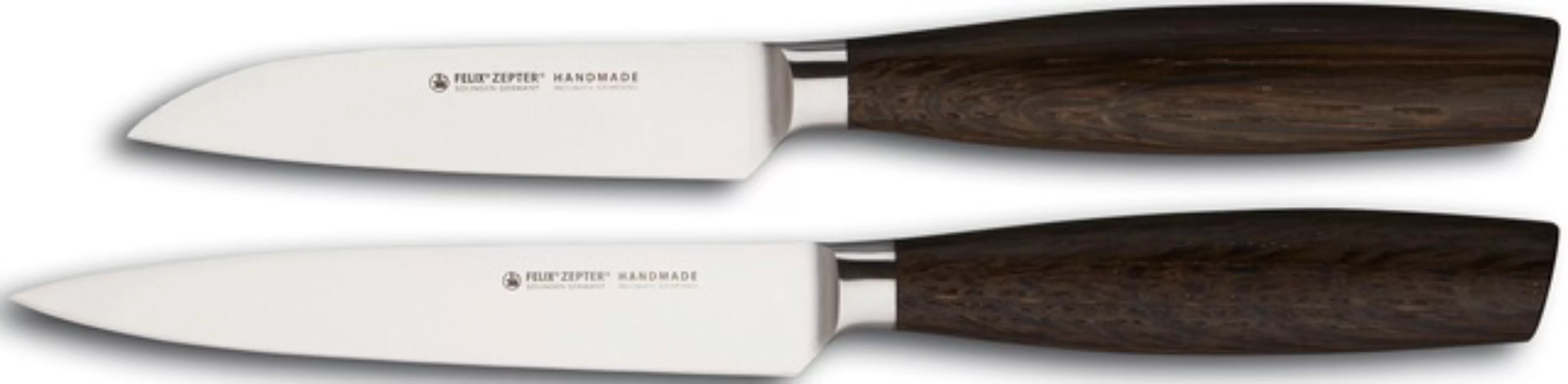 Felix Solingen Messer-Set »SIZE S SMOKED OAK«, (Set, 2 tlg.), 2x Gemüsemess günstig online kaufen