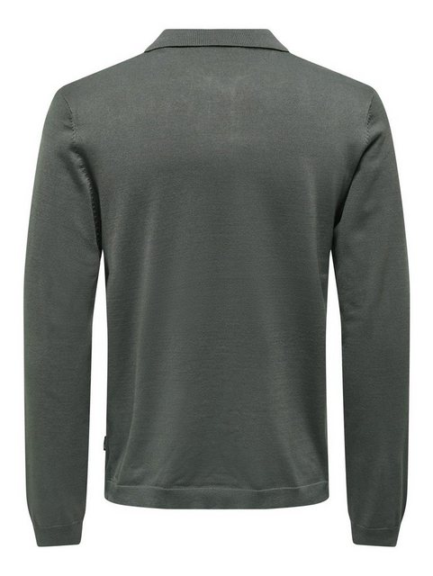 ONLY & SONS Strickpullover Polo Langarm Shirt Basic Pullover ONSWYLER 5426 günstig online kaufen