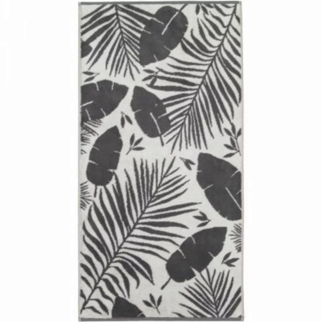 Cawö Handtücher Botanic Leaves 6202 anthrazit - 77 Handtücher grau Gr. 70 x günstig online kaufen