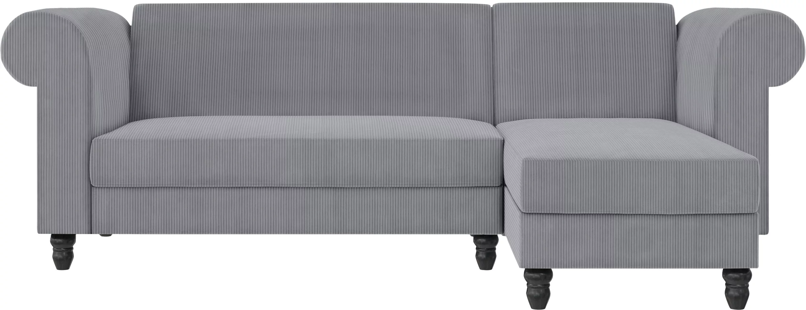 Dorel Home Ecksofa "Felix II Schlafsofa 241cm (Liegefl. 108/195 cm), Recami günstig online kaufen