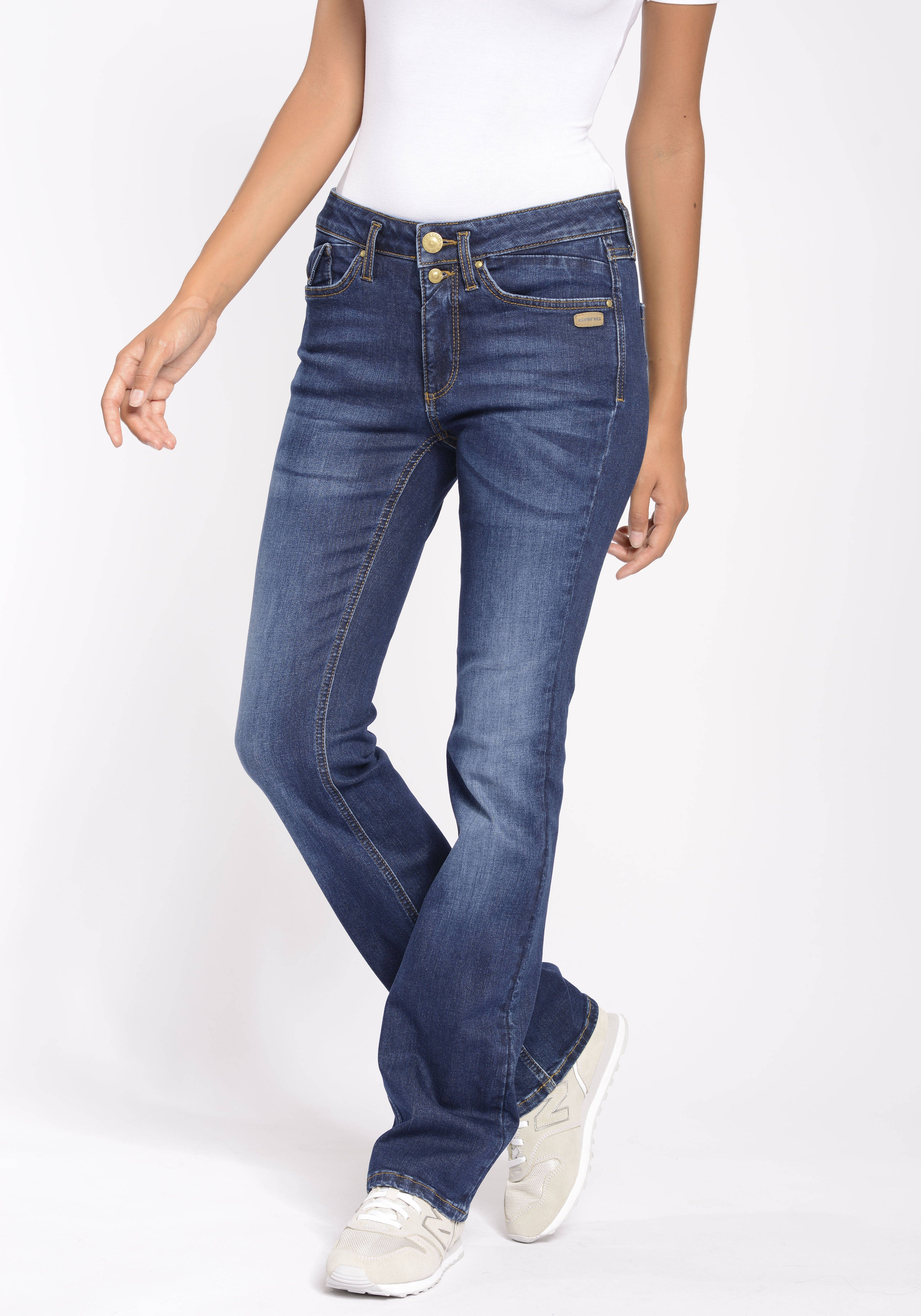 GANG Bootcut-Jeans "94ELISA LIGHT BOOTCUT" günstig online kaufen