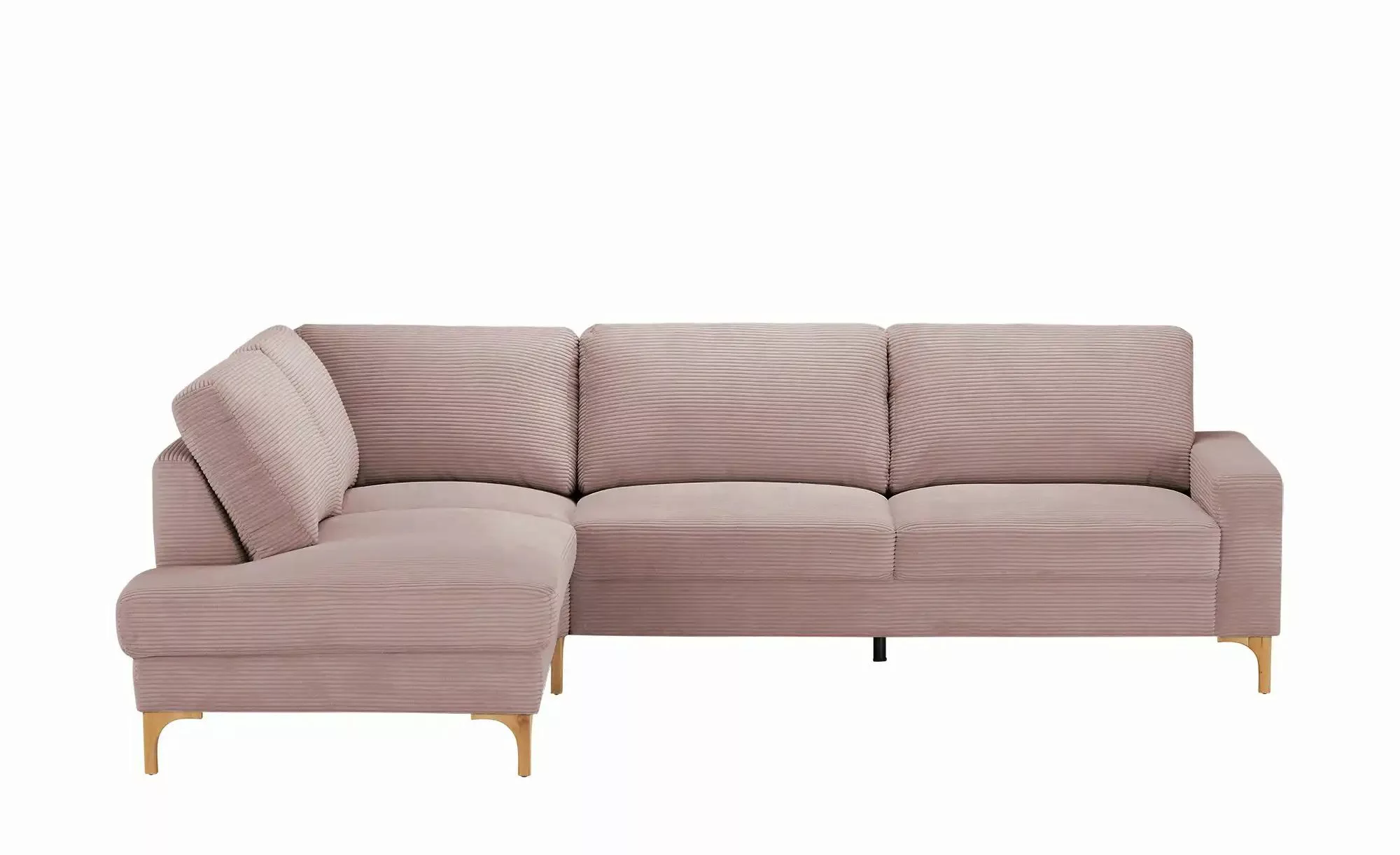 Gray & Jones Cord-Sofa  Capa ¦ rosa/pink ¦ Maße (cm): B: 276 H: 86 T: 200.0 günstig online kaufen