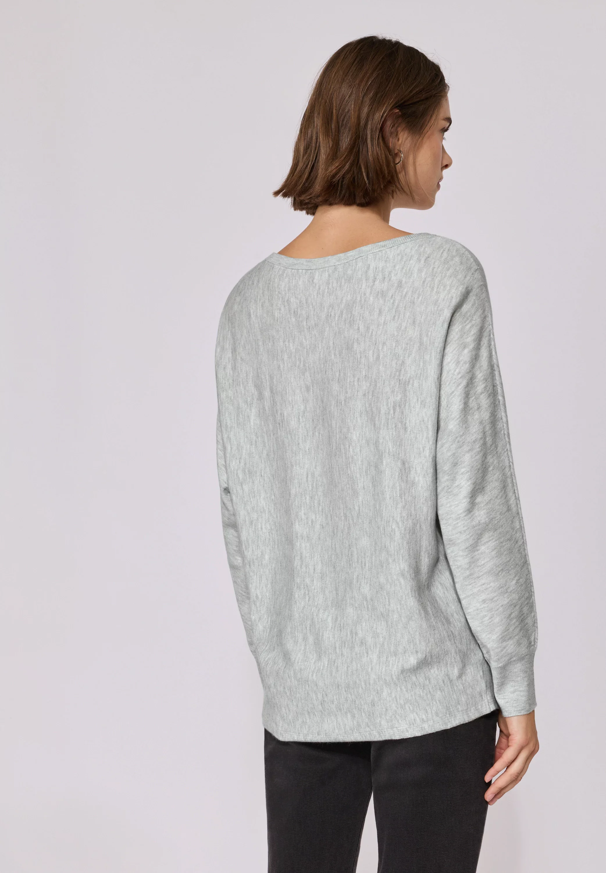 STREET ONE STUDIO Strickpullover, aus softem Materialmix günstig online kaufen