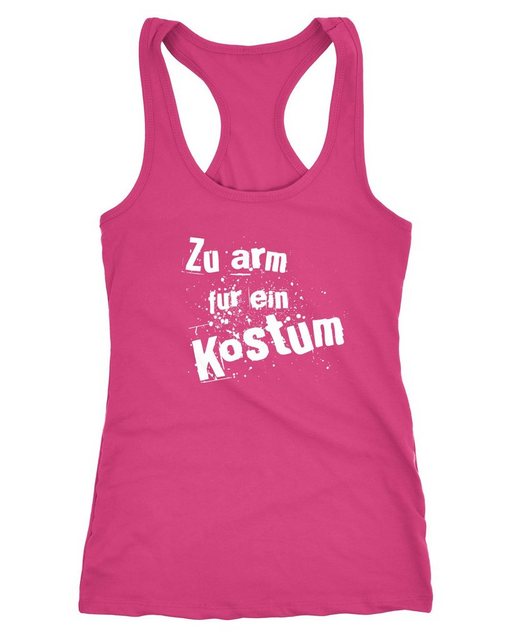 MoonWorks Tanktop Damen Tanktop Fasching Zu arm für ein Kostüm Moonworks® günstig online kaufen