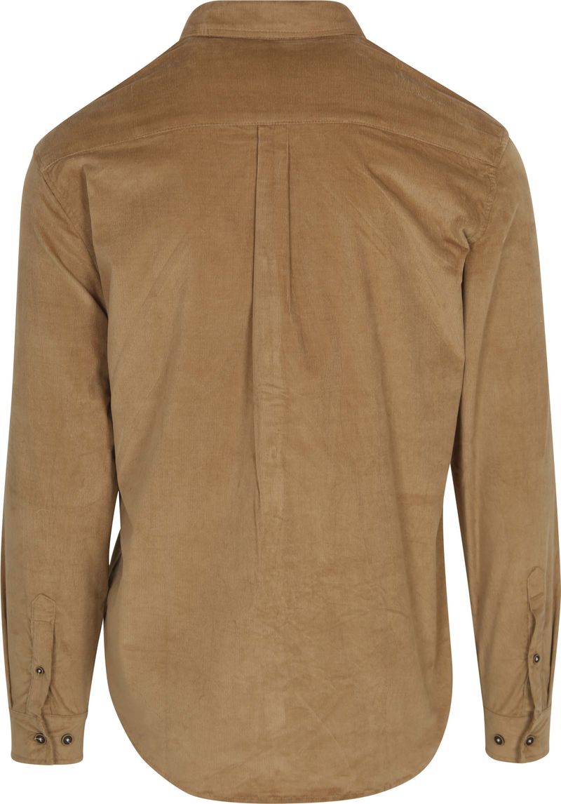 Anerkjendt Hemd Leif Corduroy Beige - Größe L günstig online kaufen