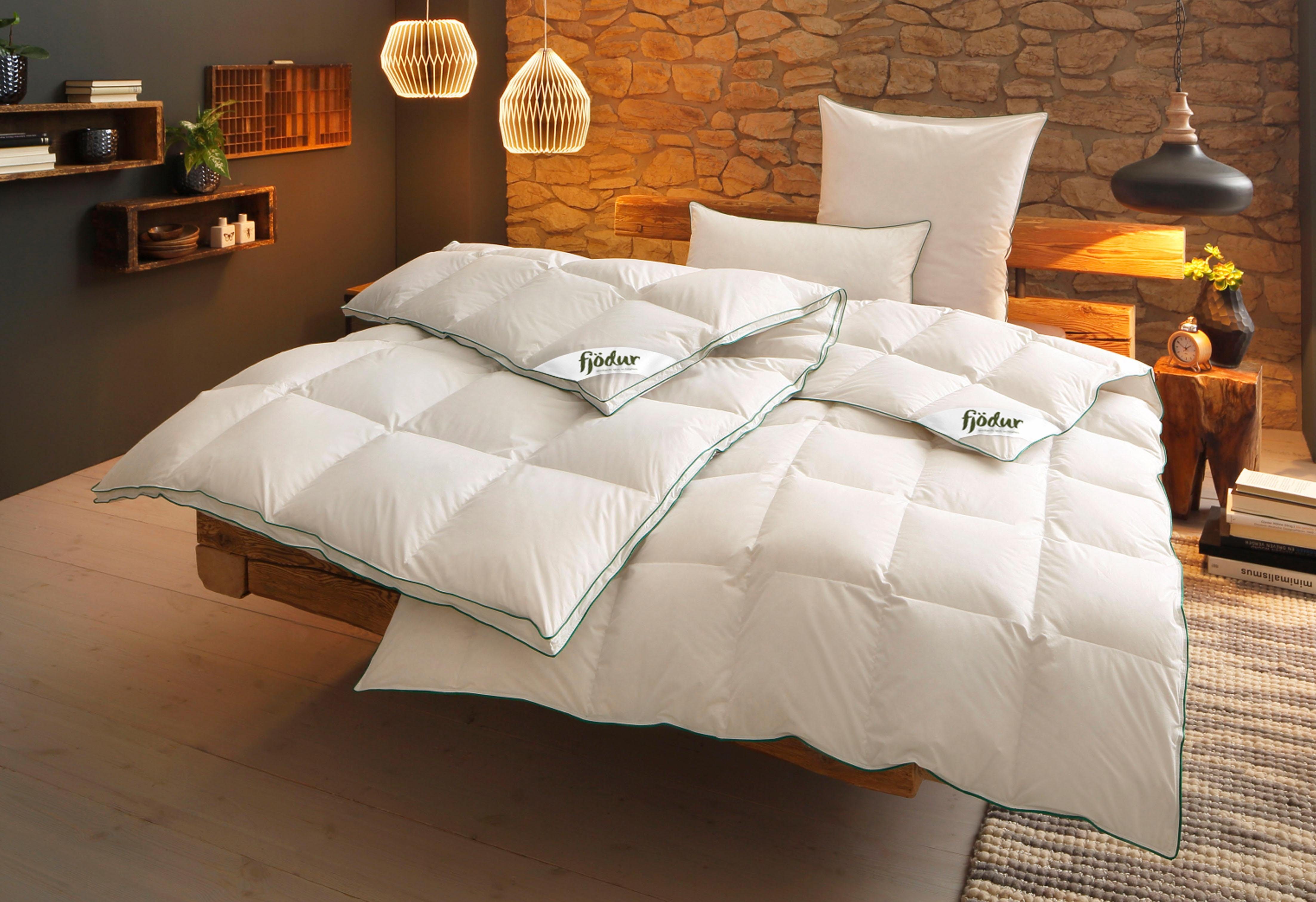 fjödur 3-Kammer-Kopfkissen »Fee, in 40x80 & 80x 80 cm erhältlich«, Füllung: günstig online kaufen