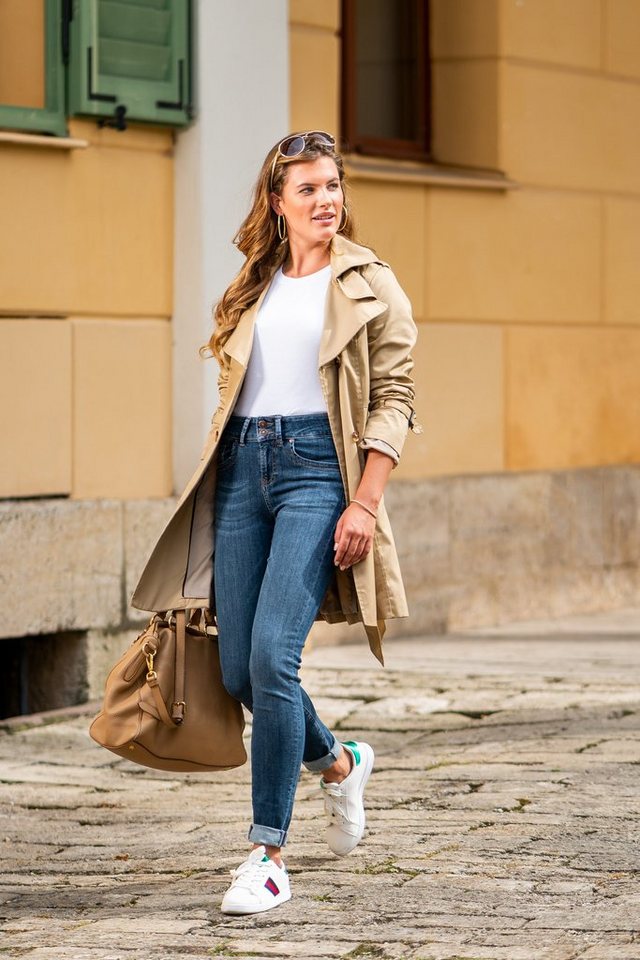 Gio Milano Stretch-Jeans Gio-Elisa 5-Pockets Style günstig online kaufen