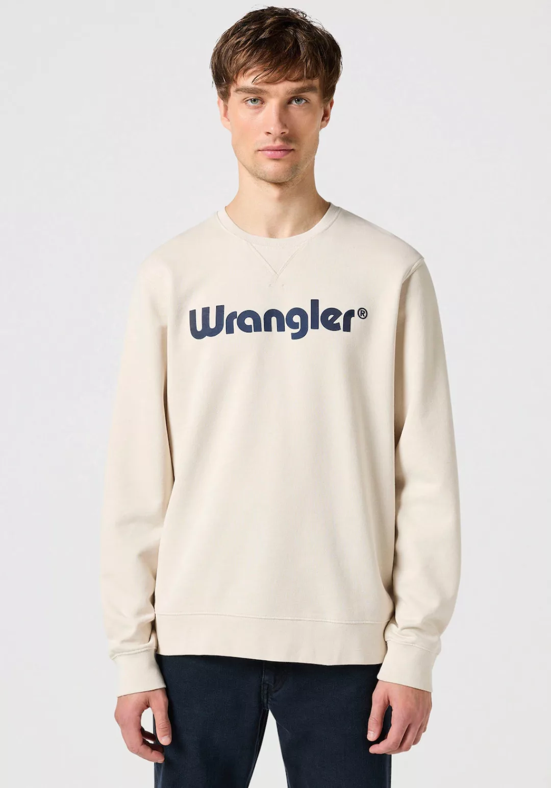 Wrangler Sweatshirt LOGO CREW günstig online kaufen