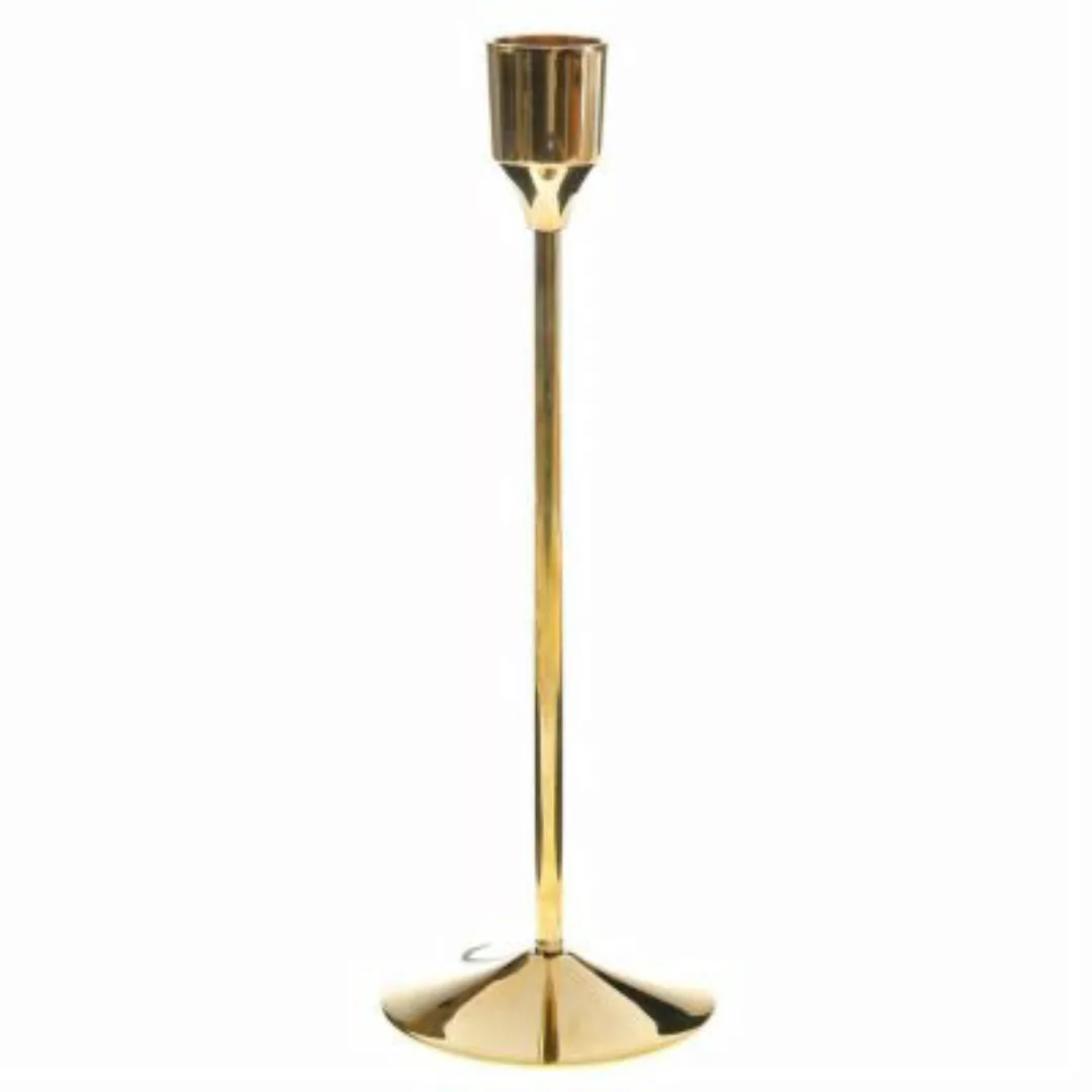 MARELIDA Stabkerzenhalter Kerzenständer H: 20,5cm gold günstig online kaufen