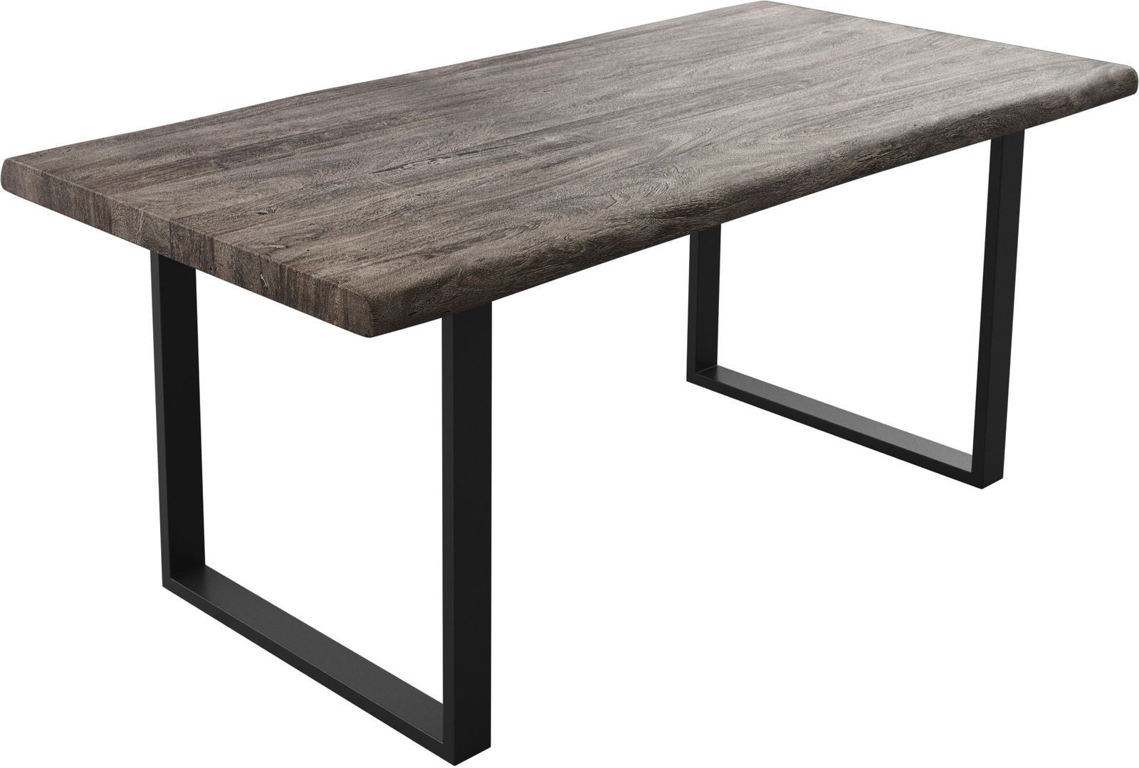 DELIFE Esstisch Edge, Akazie Platin 180x90 günstig online kaufen