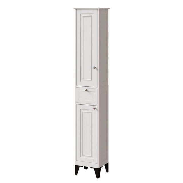 Vicco Hochschrank Vanity, Weiß, 32 x 175 cm günstig online kaufen