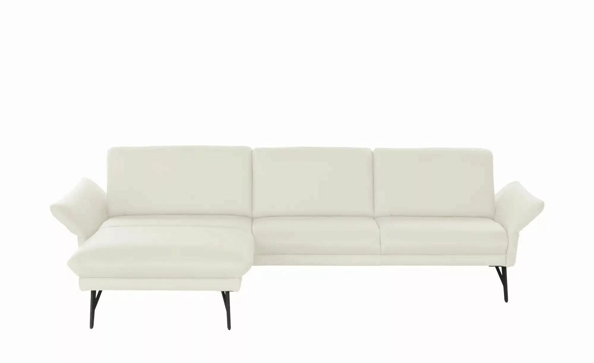 himolla Ecksofa Echtleder 1928 ¦ weiß ¦ Maße (cm): B: 296 H: 85 T: 175 Pols günstig online kaufen