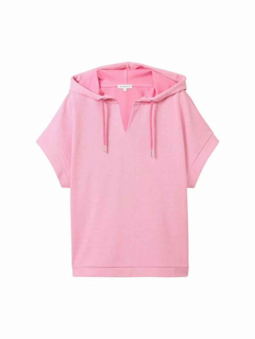 TOM TAILOR Sweatshirt Sweatshirt with hood, carmine pink günstig online kaufen