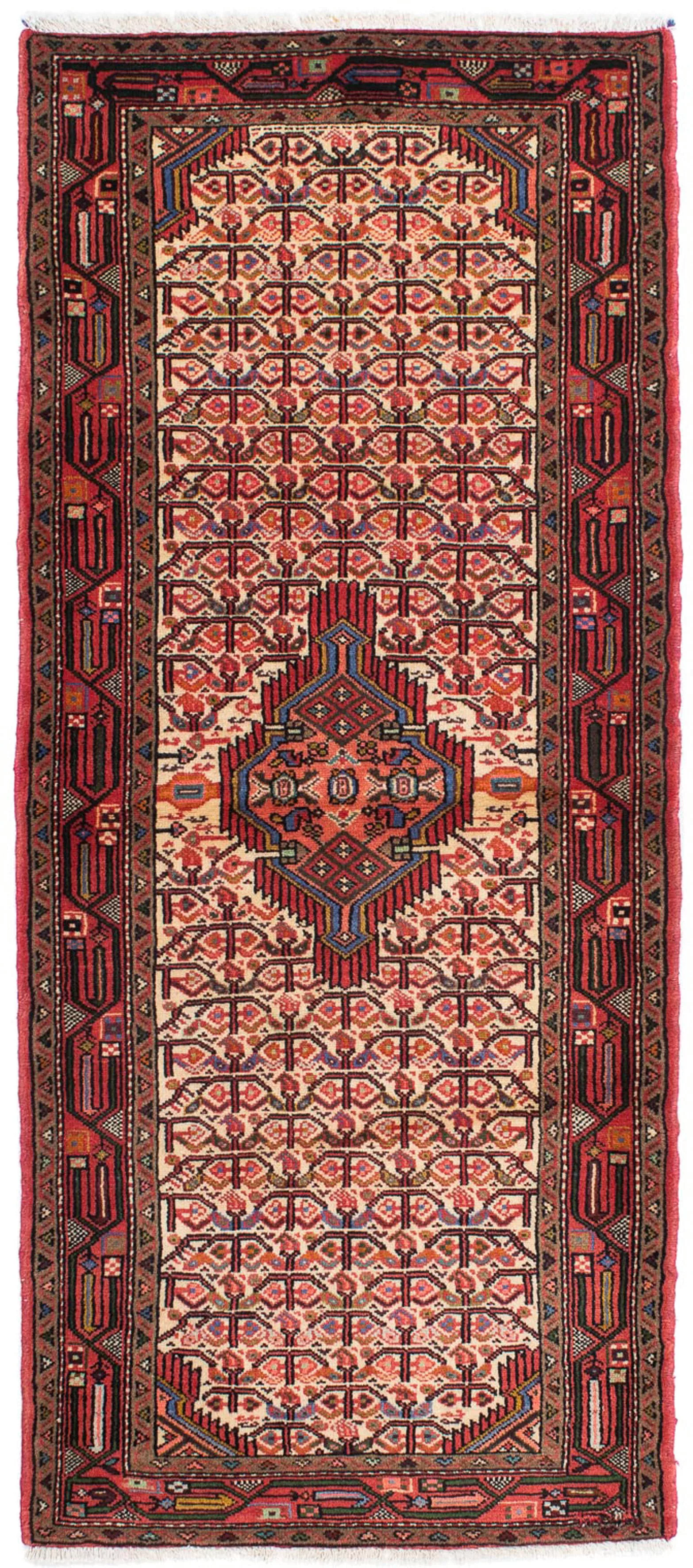 morgenland Orientteppich »Perser - Nomadic - 204 x 83 cm - hellrot«, rechte günstig online kaufen