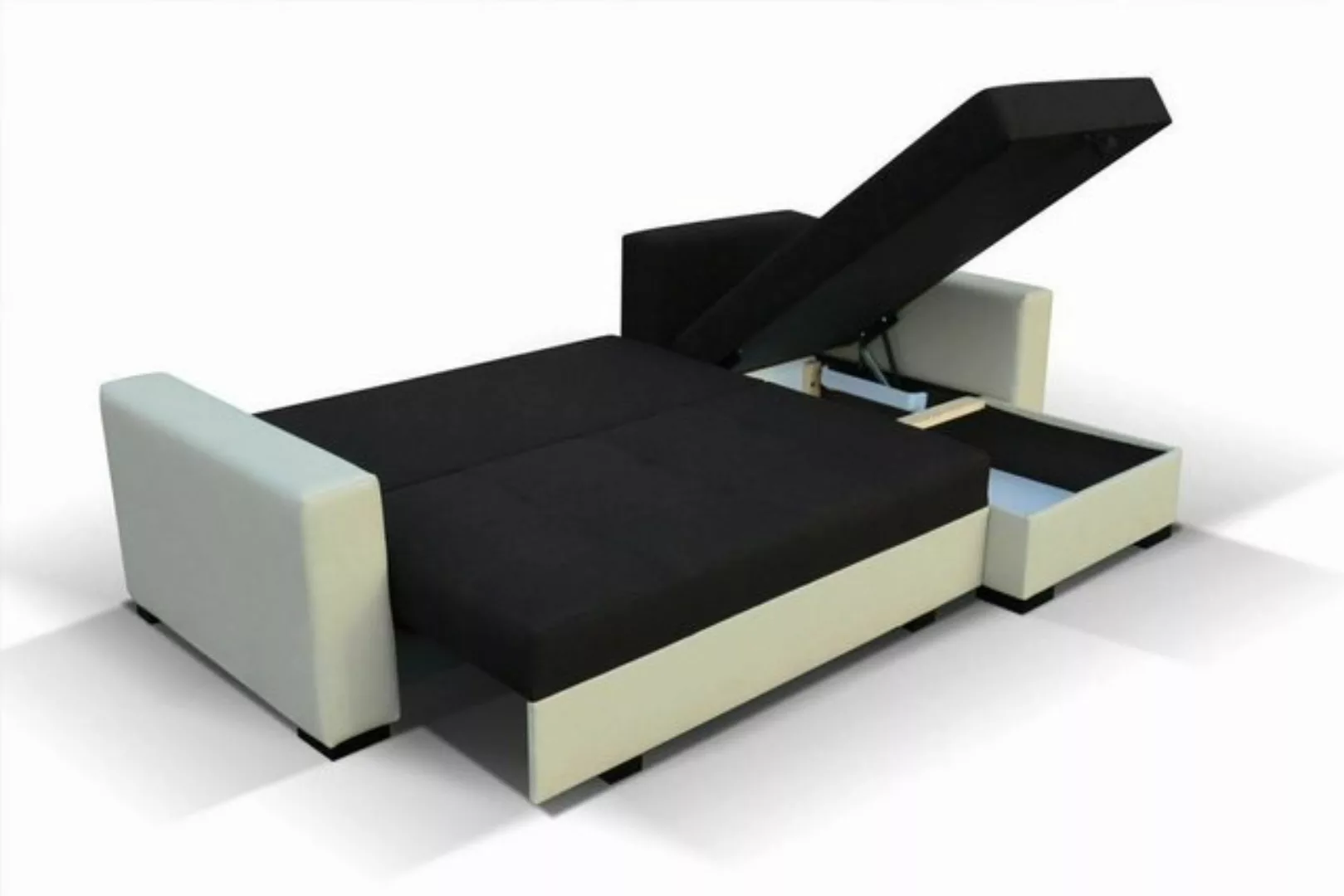 JVmoebel Ecksofa, Design Ecksofa Couch Polster Sitz Eckgarnitur Schlafsofa günstig online kaufen