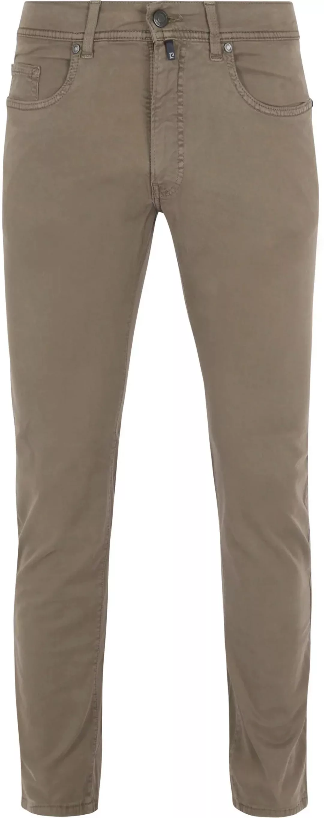 Pierre Cardin Trousers Lyon Tapered Taupe - Größe W 36 - L 30 günstig online kaufen