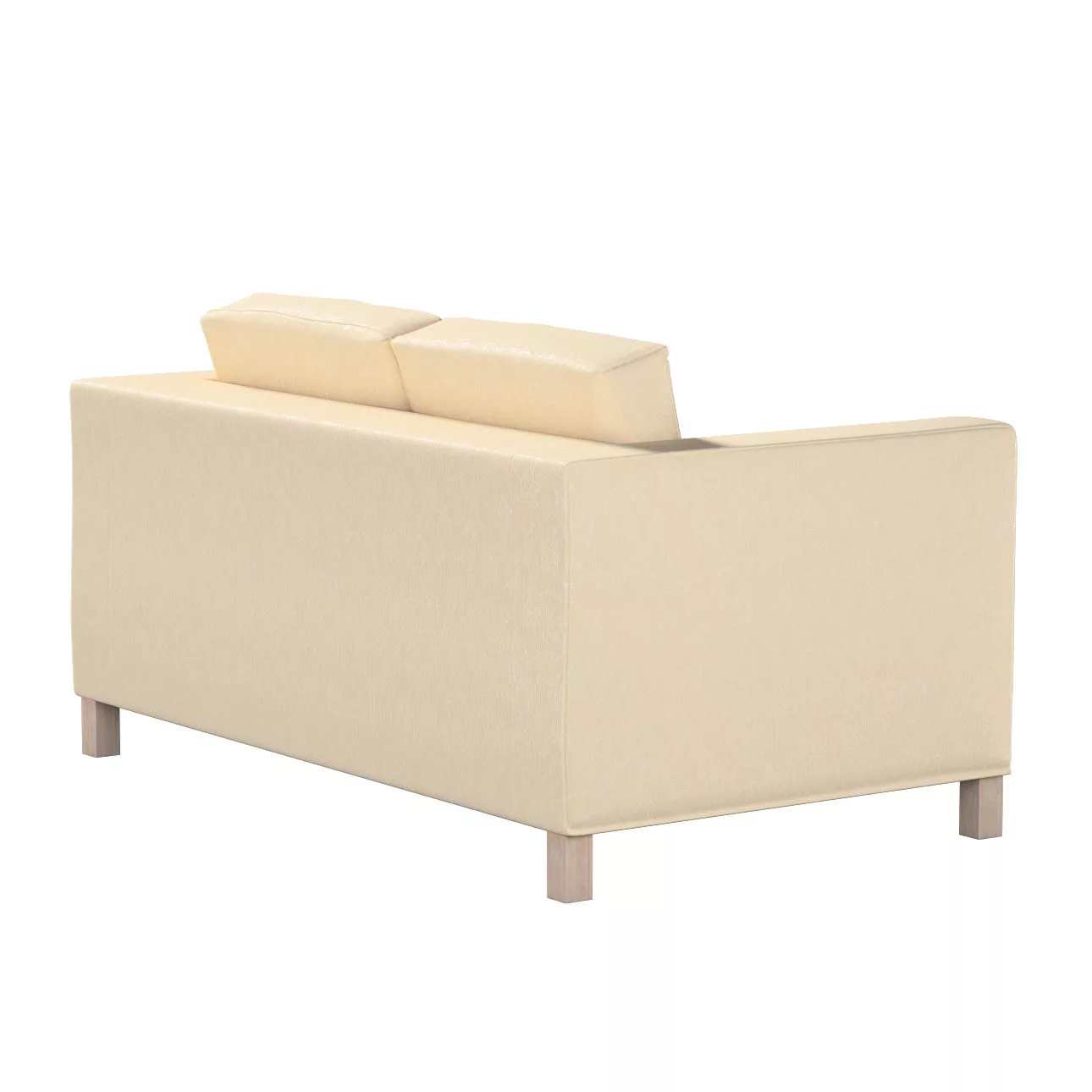 Bezug für Karlanda 2-Sitzer Sofa nicht ausklappbar, kurz, ecru, 60cm x 30cm günstig online kaufen