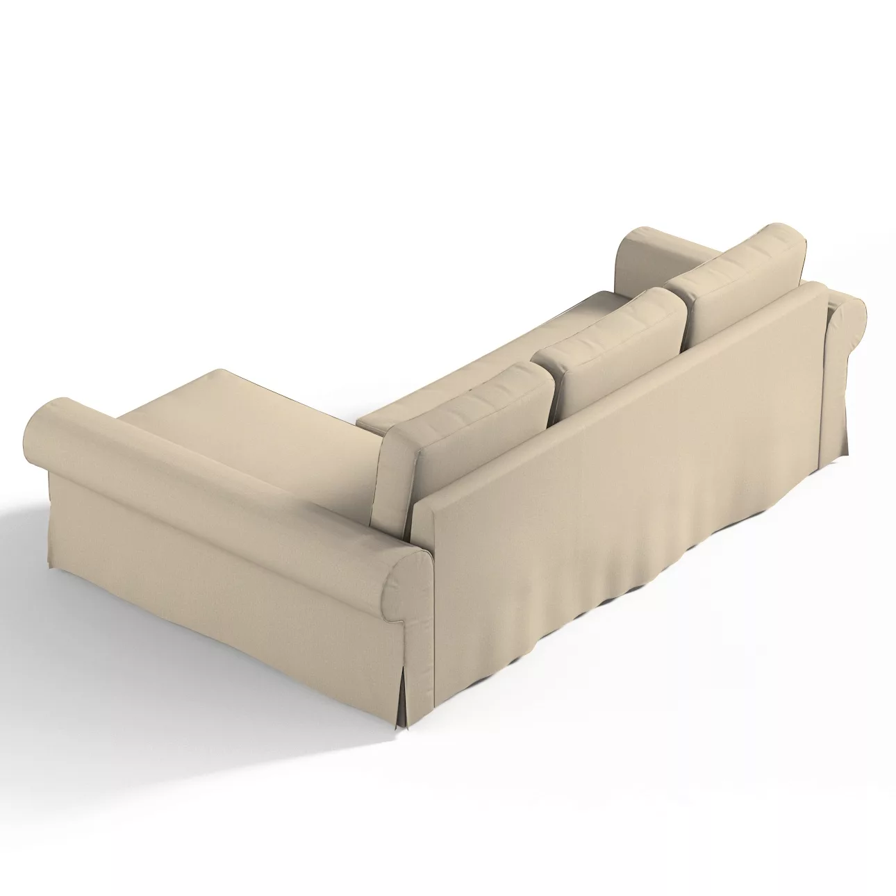 Bezug für Backabro Bettsofa / Recamiere, beige, Bezug für Bettsofa Backabro günstig online kaufen