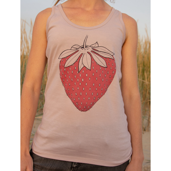 Damen Tank-top Erdbeere In Rose Dust günstig online kaufen