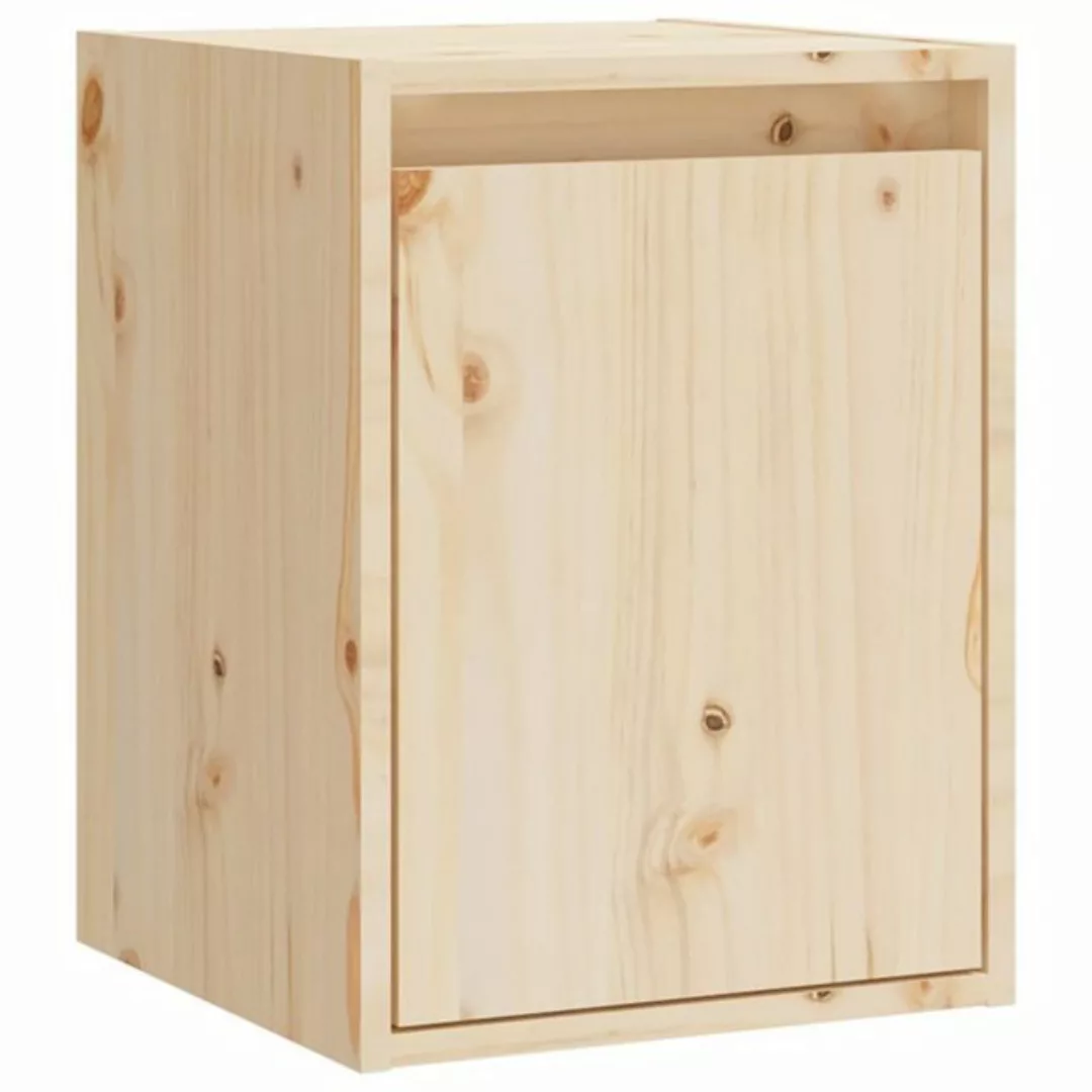 vidaXL Hängeschrank Wandschrank 30x30x40 cm Massivholz Kiefer Schränkchen günstig online kaufen