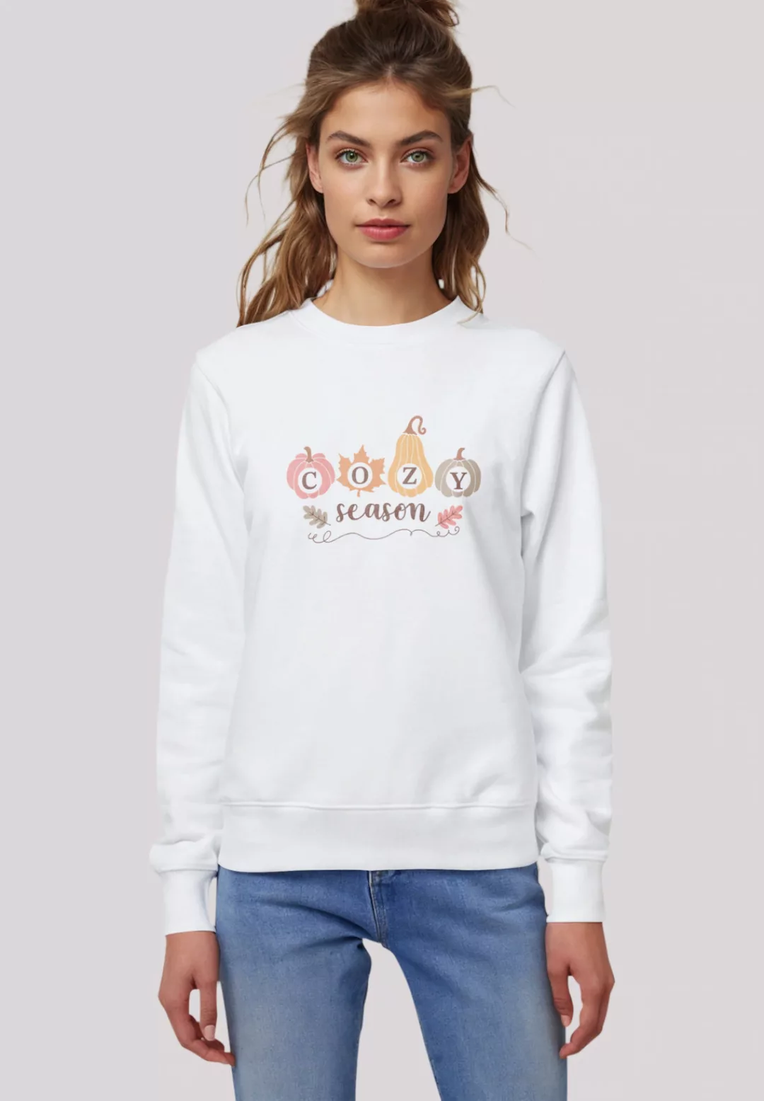 F4NT4STIC Sweatshirt "Cozy Season pumpkins", Premium Qualität günstig online kaufen