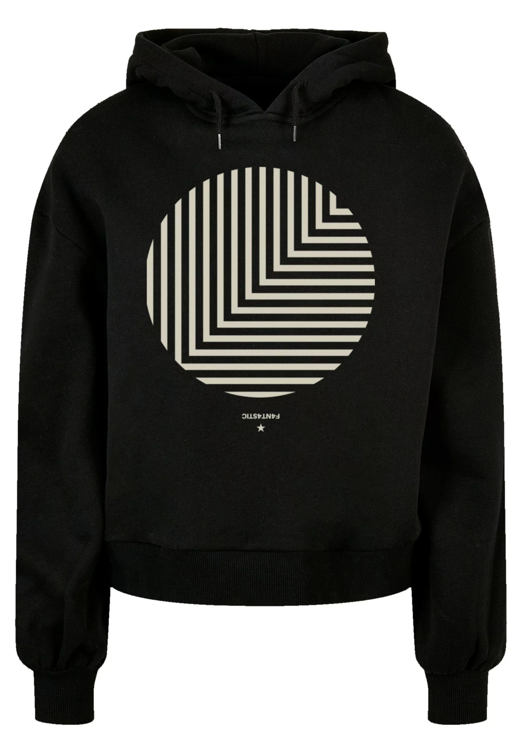 F4NT4STIC Kapuzenpullover "Geometrics Grün", Print günstig online kaufen